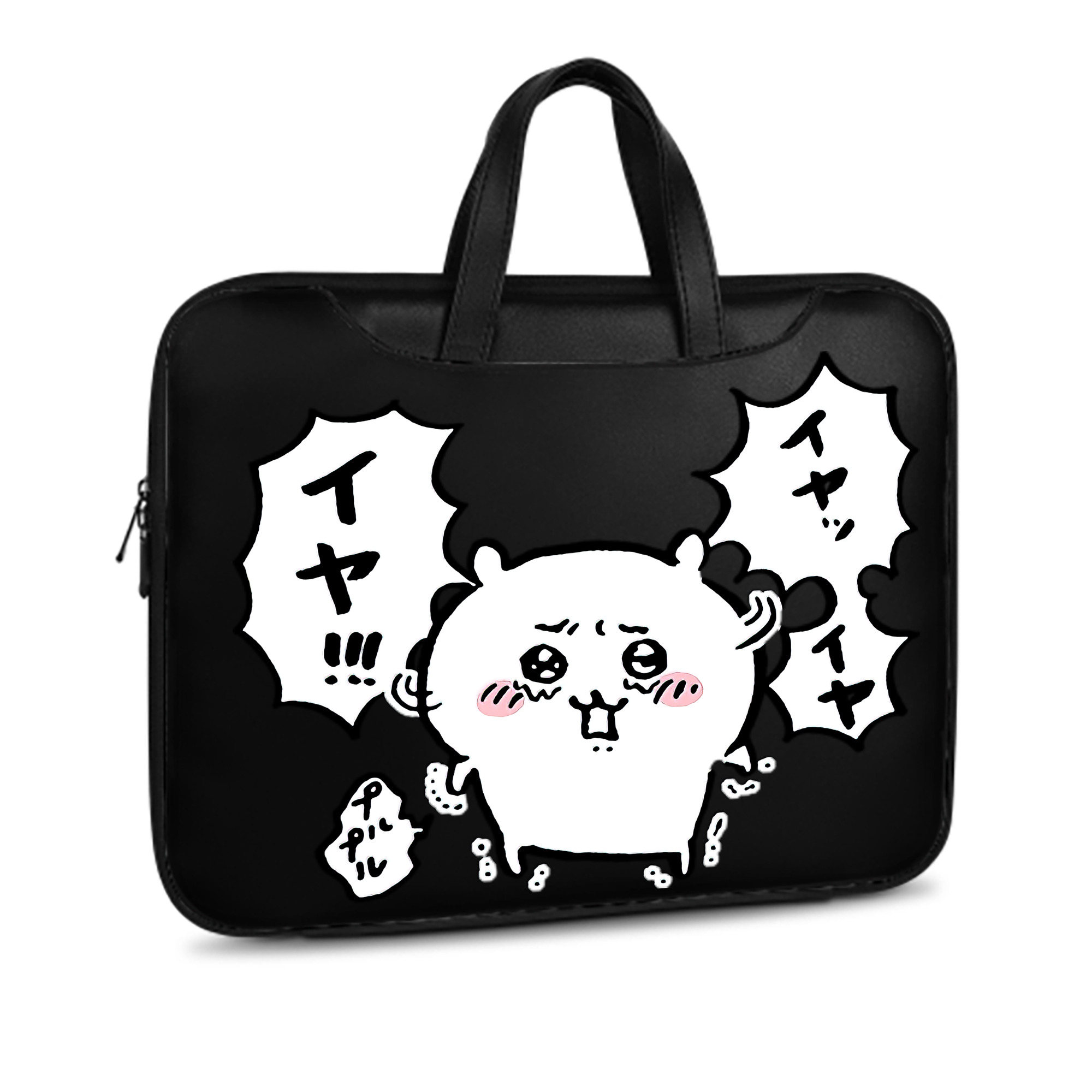 （画像用） ちいかわ ちいかわ Chii-kawa chiikawa レザーラップトップバッグ　ノートパソコンケース