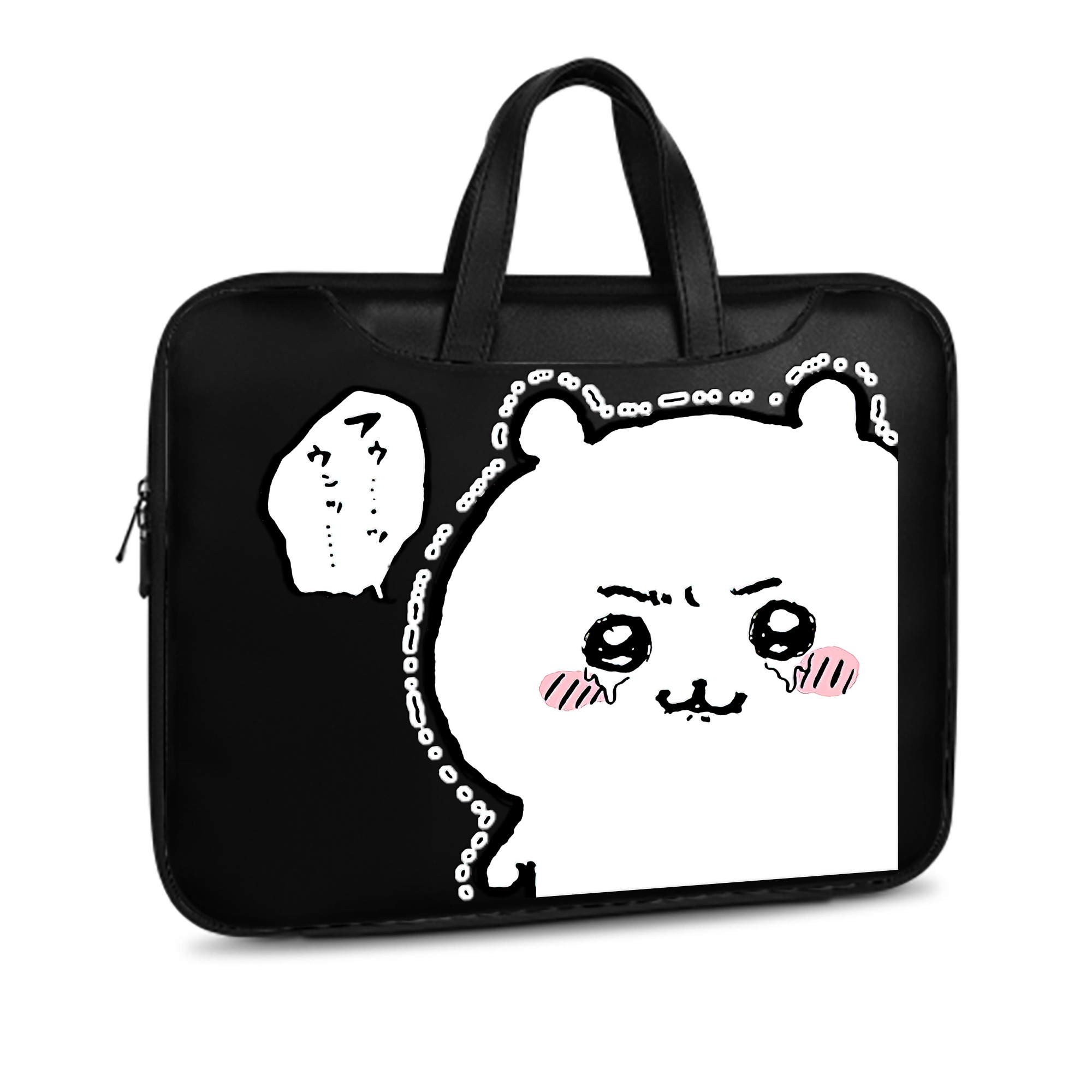 （画像用） ちいかわ ちいかわ Chii-kawa chiikawa レザーラップトップバッグ　ノートパソコンケース