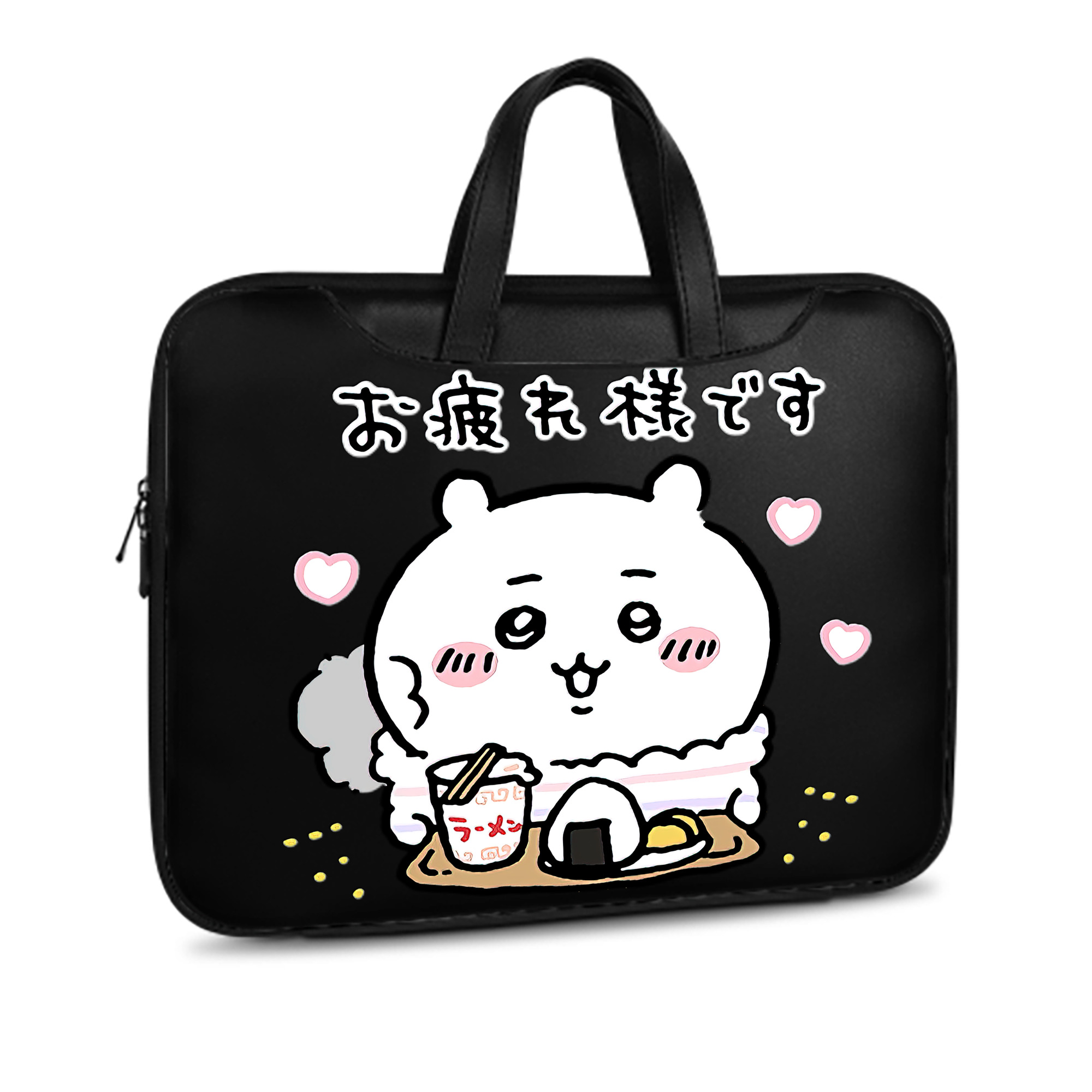 （画像用） ちいかわ ちいかわ Chii-kawa chiikawa レザーラップトップバッグ　ノートパソコンケース