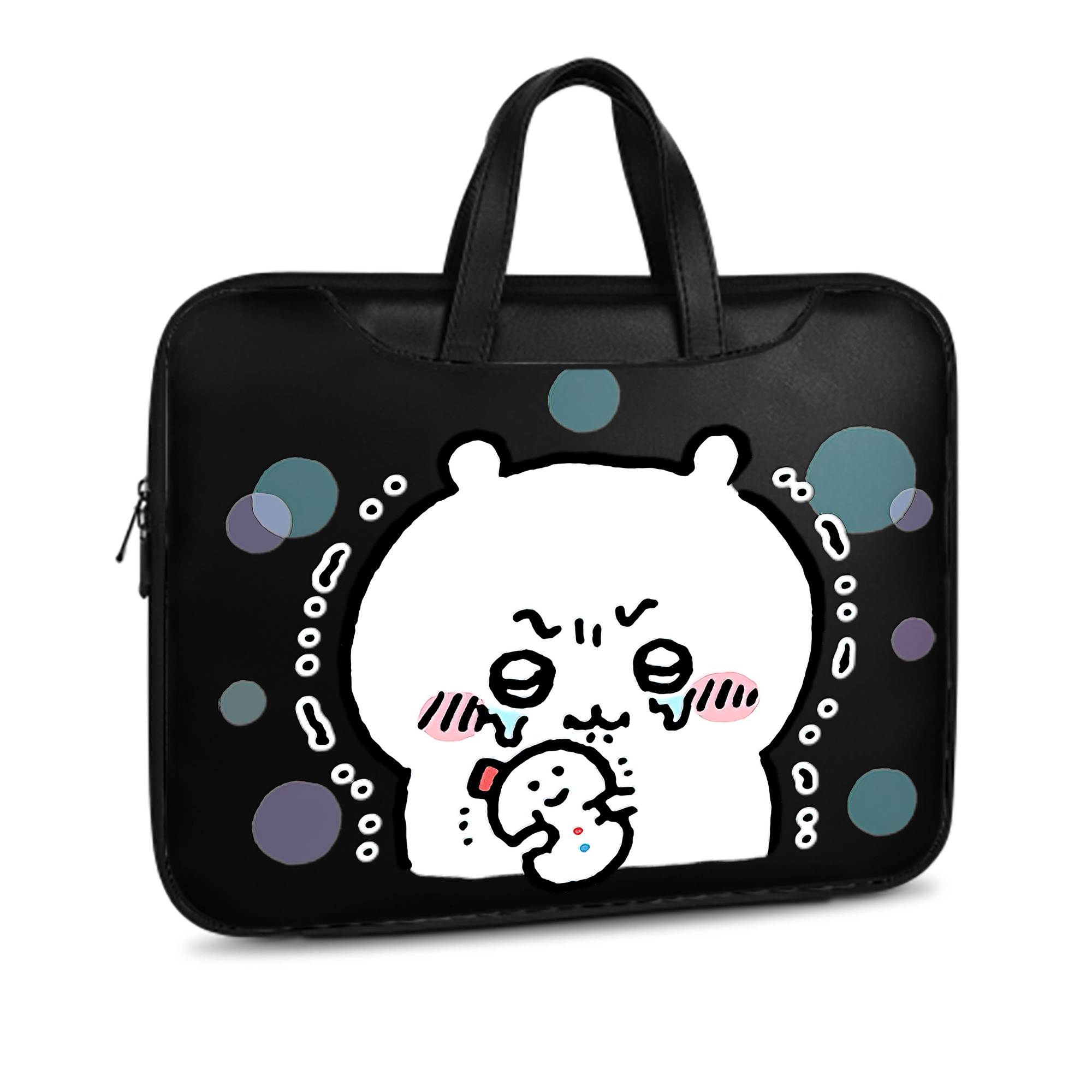 （画像用） ちいかわ ちいかわ Chii-kawa chiikawa レザーラップトップバッグ　ノートパソコンケース
