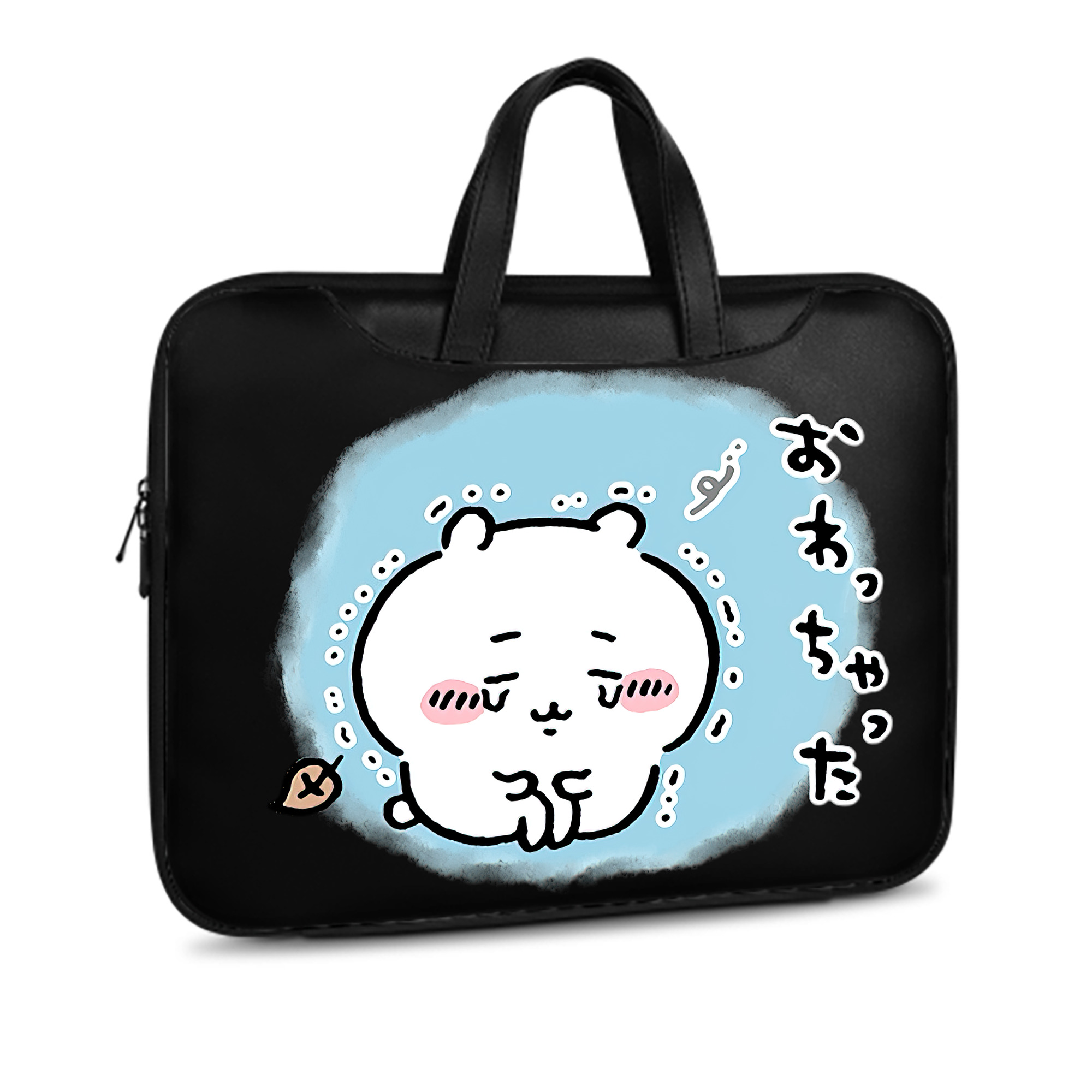 （画像用） ちいかわ ちいかわ Chii-kawa chiikawa レザーラップトップバッグ　ノートパソコンケース