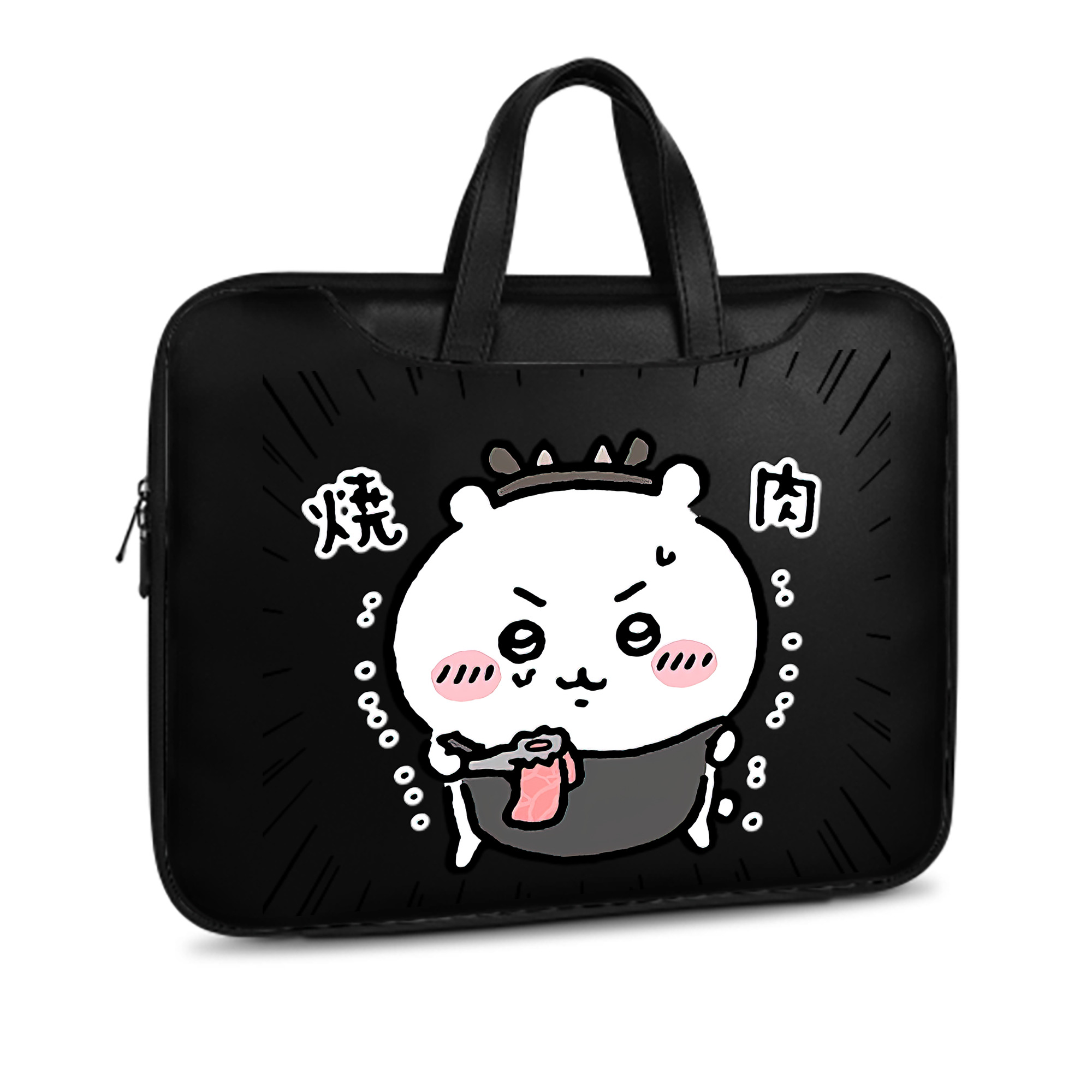 （画像用） ちいかわ ちいかわ Chii-kawa chiikawa レザーラップトップバッグ　ノートパソコンケース