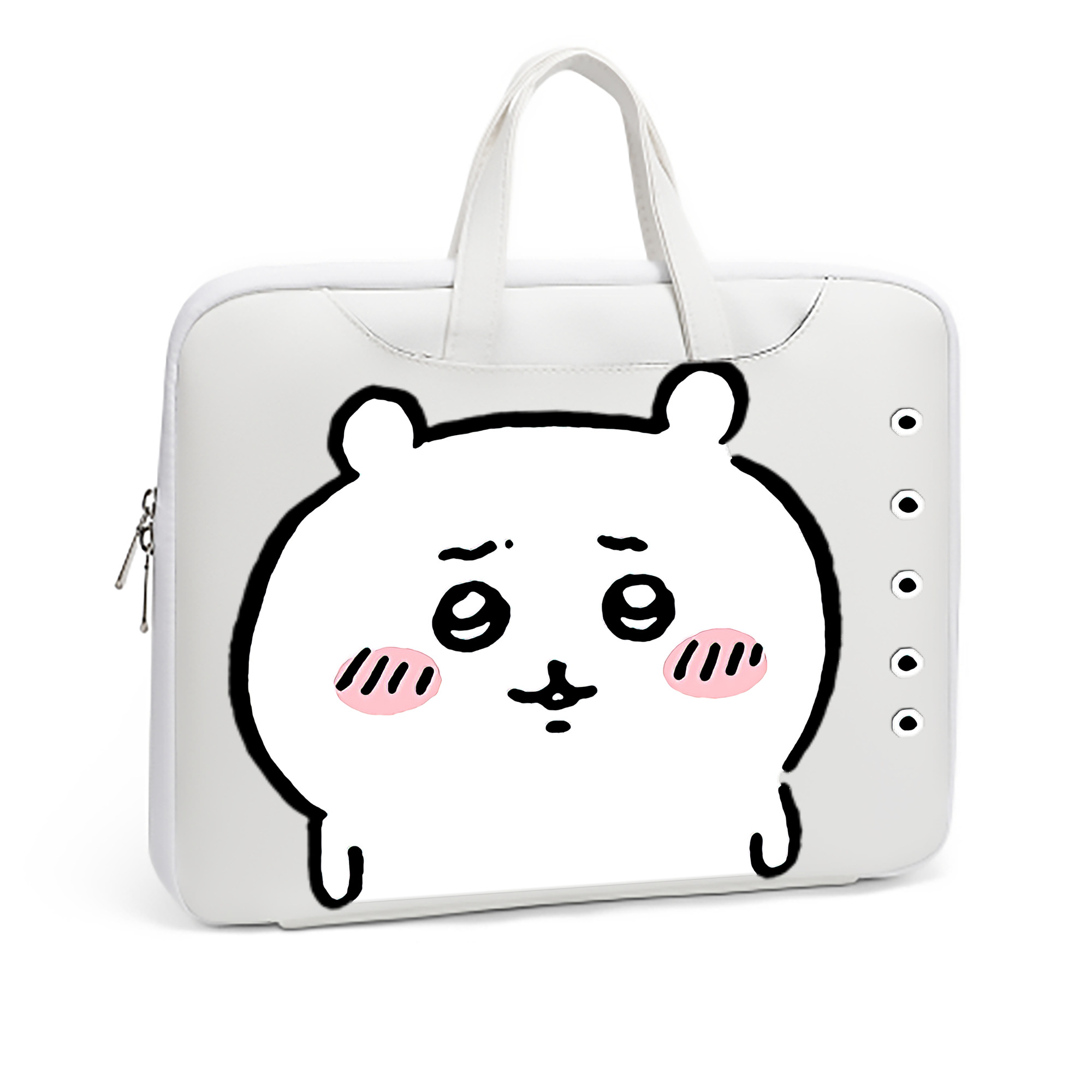 （画像用） ちいかわ ちいかわ Chii-kawa chiikawa レザーラップトップバッグ　ノートパソコンケース