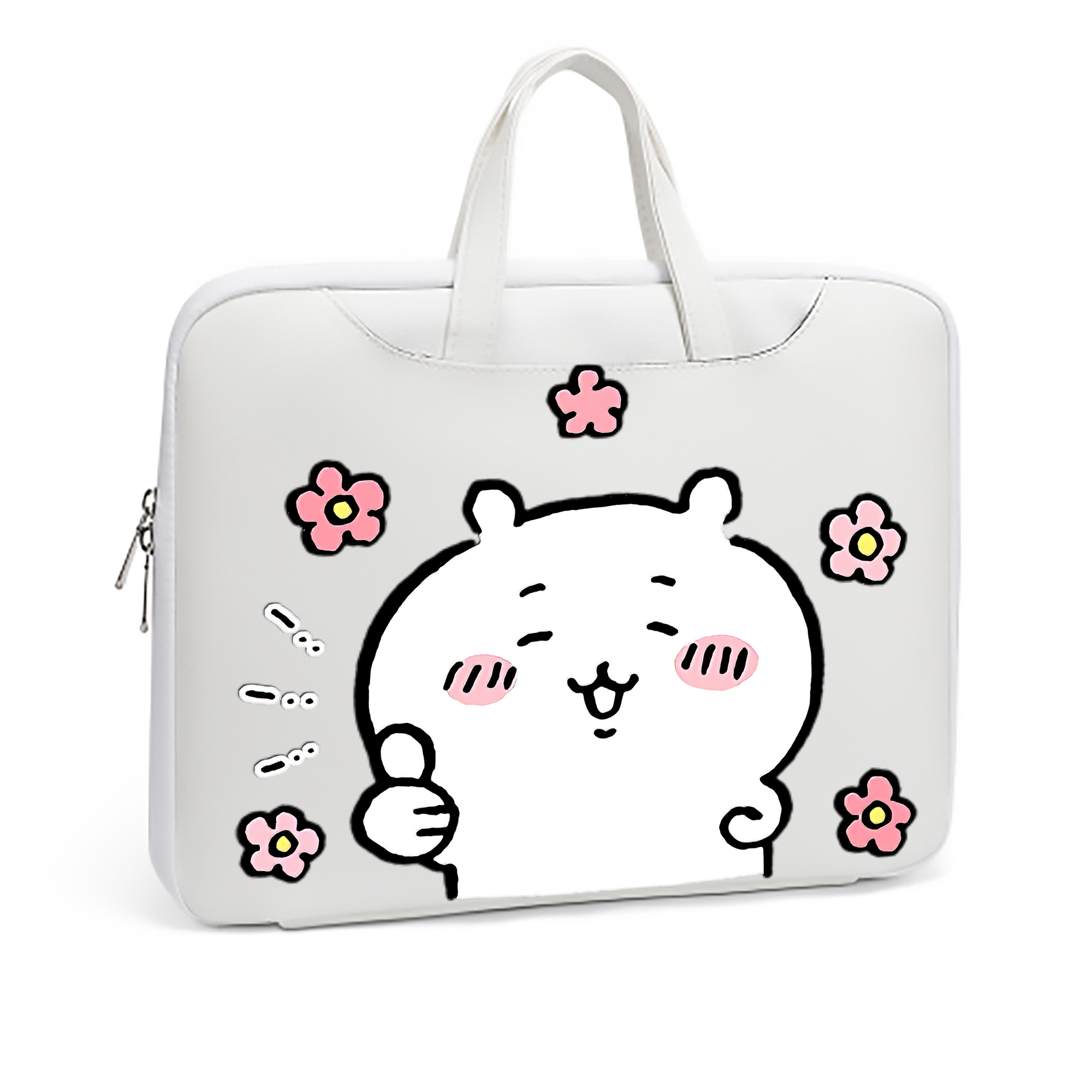 （画像用） ちいかわ ちいかわ Chii-kawa chiikawa レザーラップトップバッグ　ノートパソコンケース