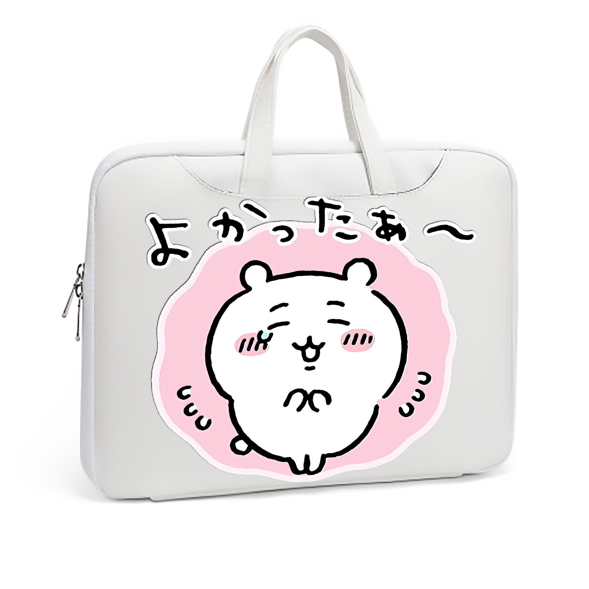 （画像用） ちいかわ ちいかわ Chii-kawa chiikawa レザーラップトップバッグ　ノートパソコンケース