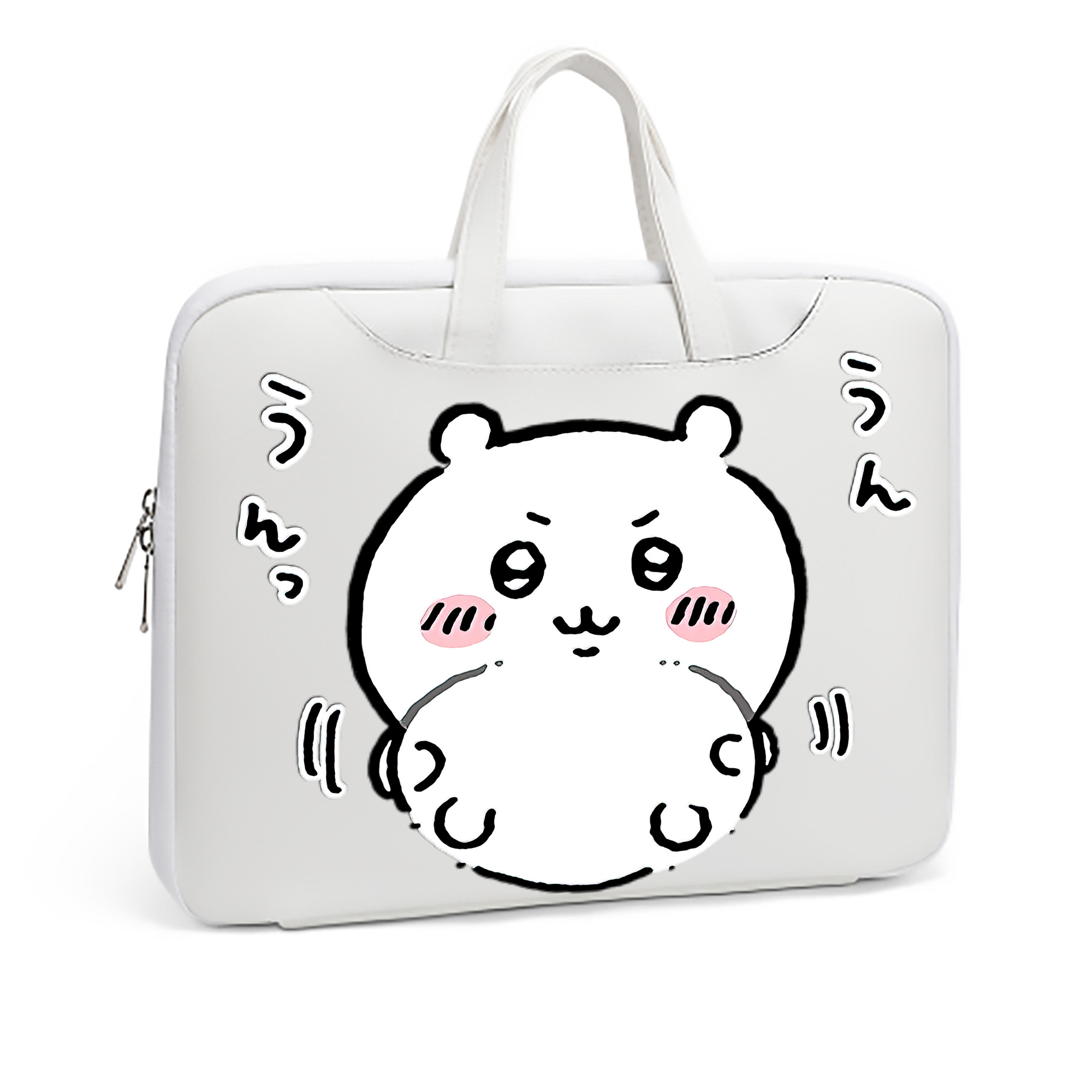 （画像用） ちいかわ ちいかわ Chii-kawa chiikawa レザーラップトップバッグ　ノートパソコンケース