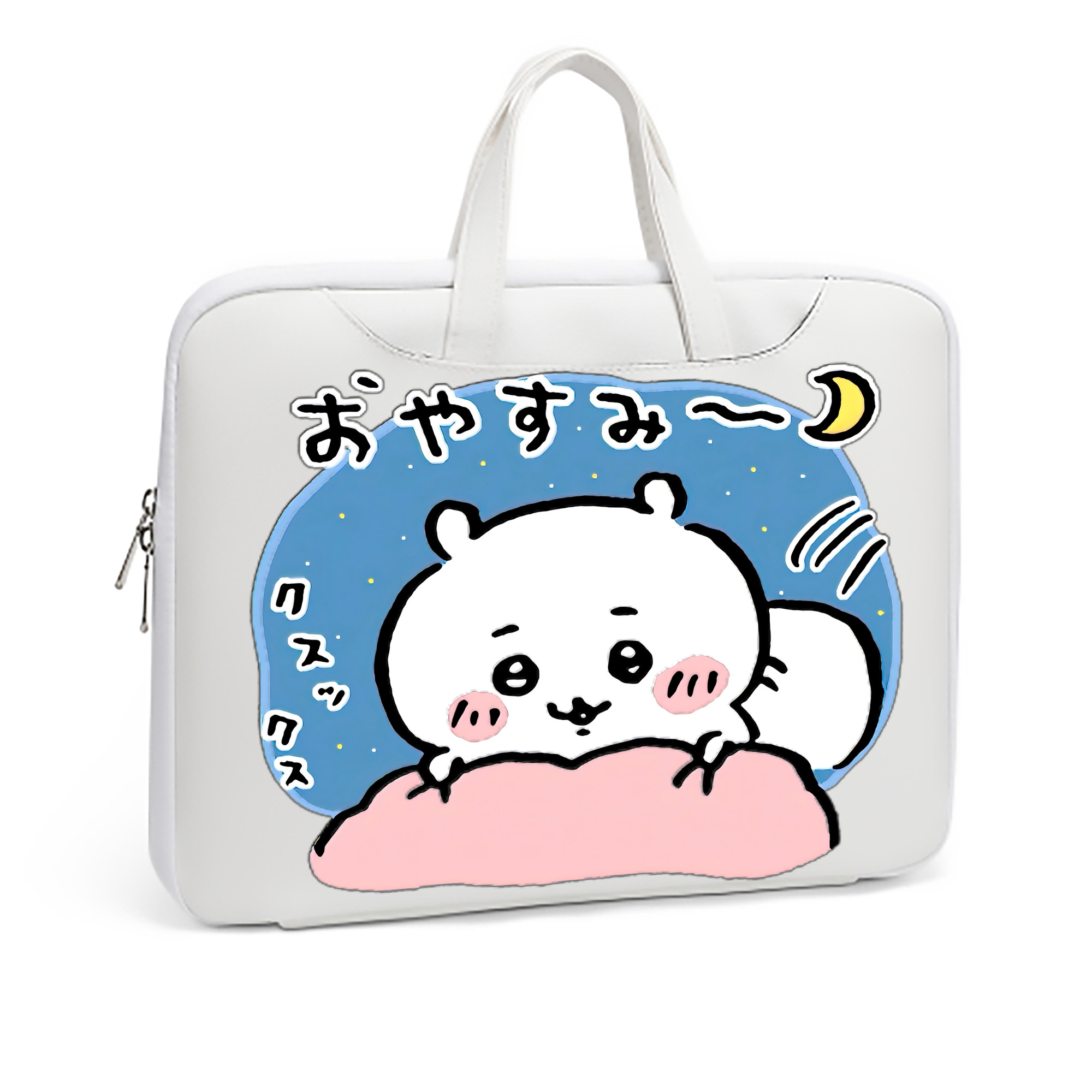（画像用） ちいかわ ちいかわ Chii-kawa chiikawa レザーラップトップバッグ　ノートパソコンケース