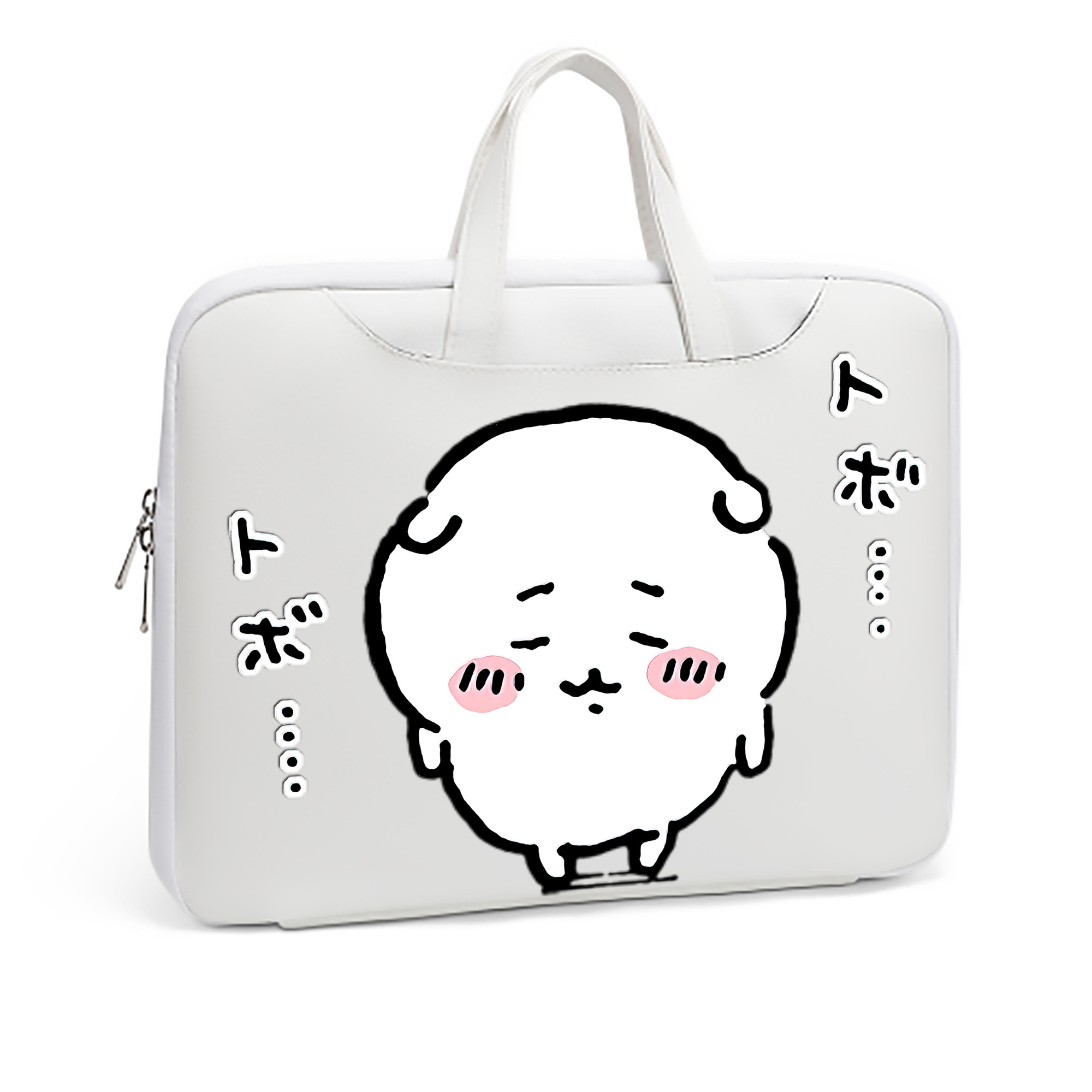 （画像用） ちいかわ ちいかわ Chii-kawa chiikawa レザーラップトップバッグ　ノートパソコンケース