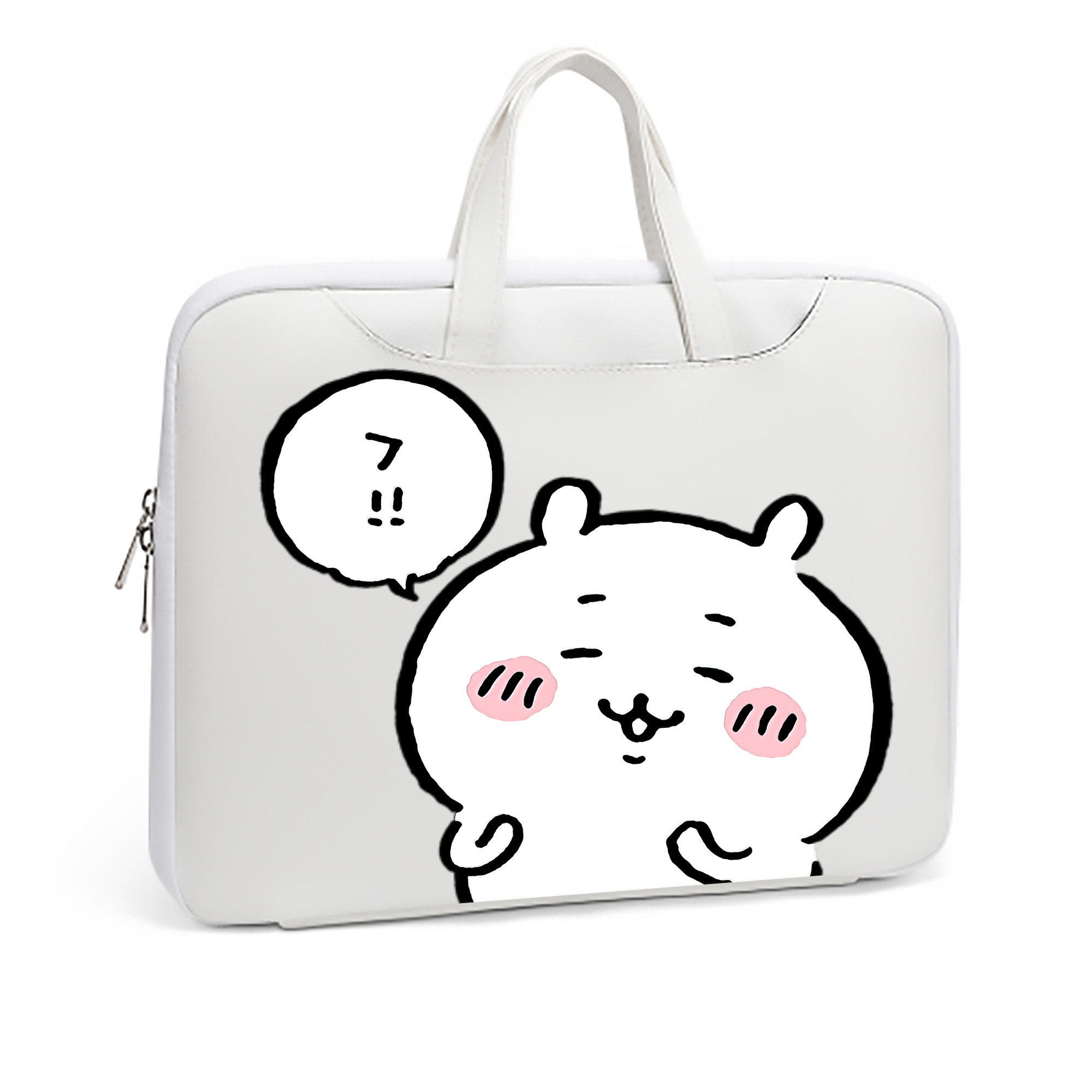（画像用） ちいかわ ちいかわ Chii-kawa chiikawa レザーラップトップバッグ　ノートパソコンケース