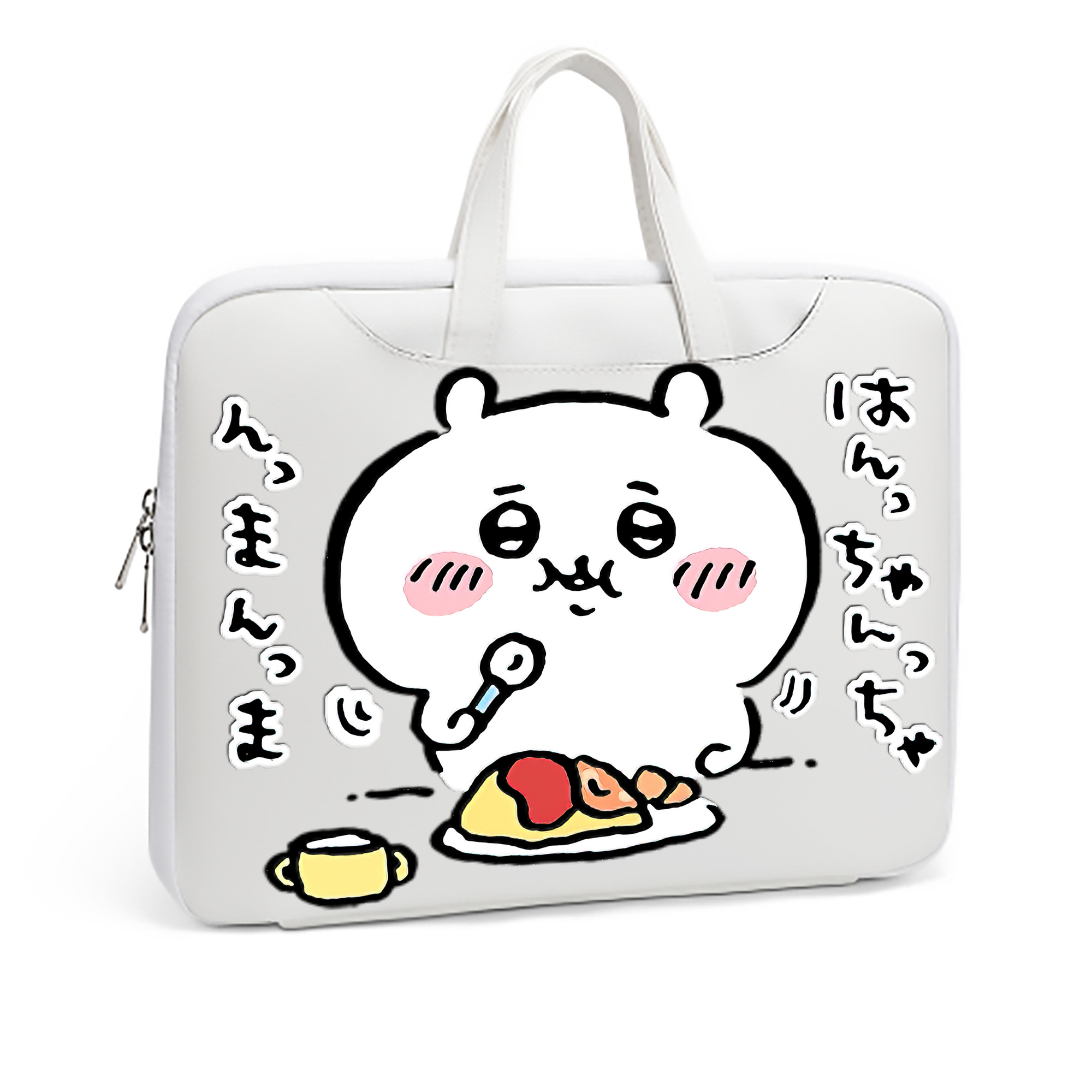 （画像用） ちいかわ ちいかわ Chii-kawa chiikawa レザーラップトップバッグ　ノートパソコンケース