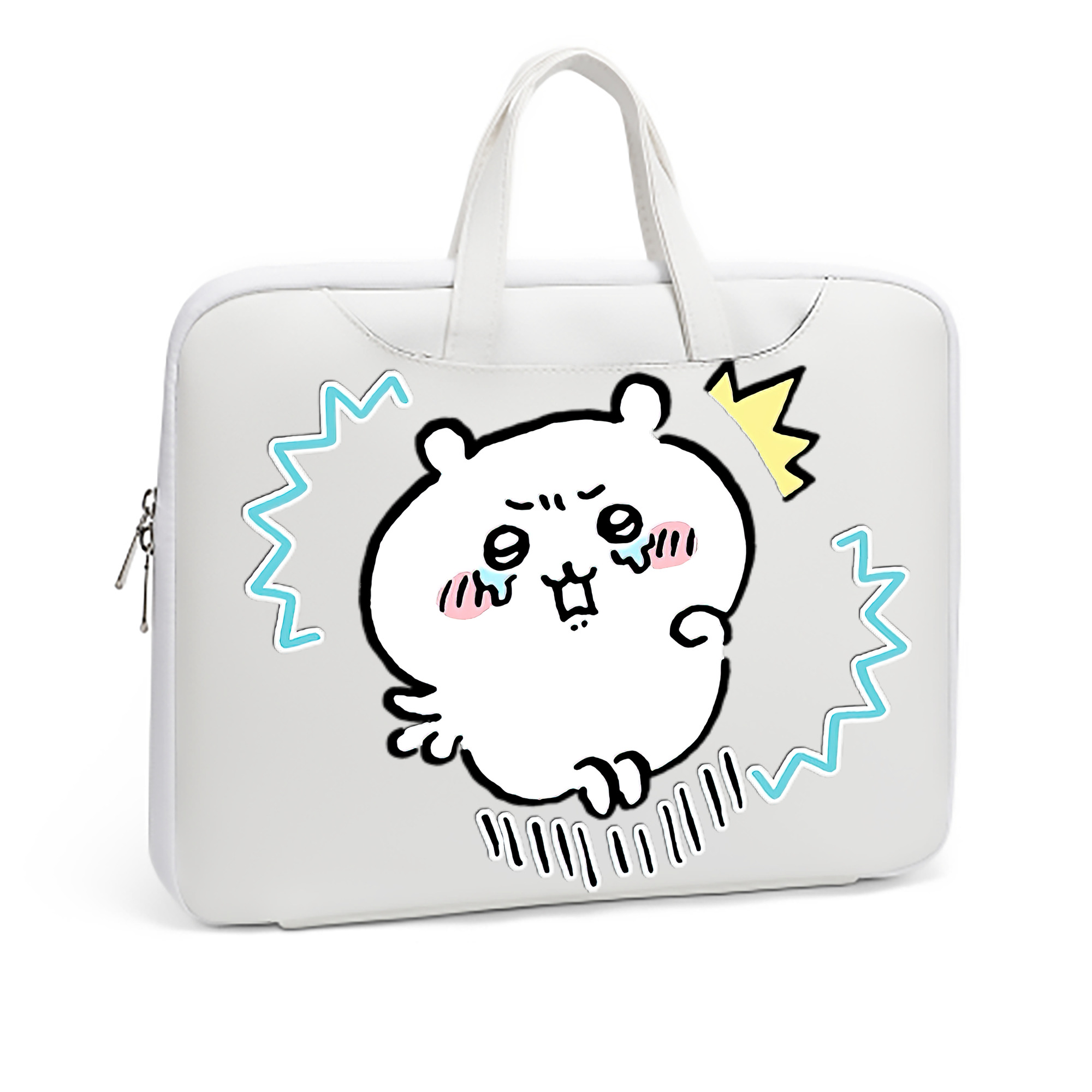 （画像用） ちいかわ ちいかわ Chii-kawa chiikawa レザーラップトップバッグ　ノートパソコンケース