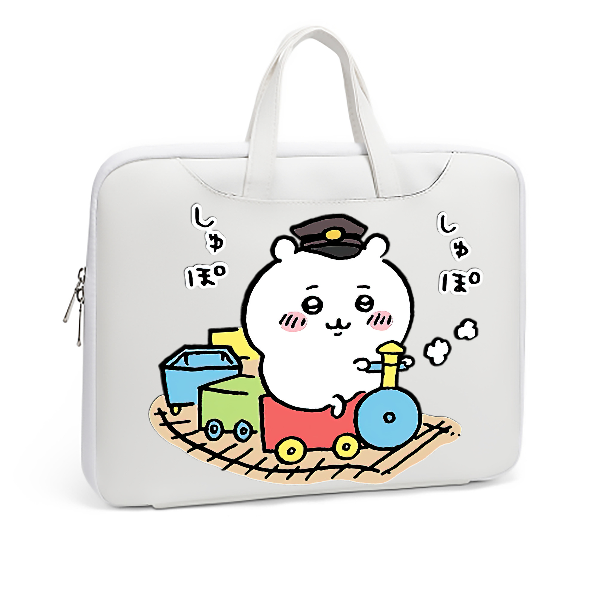 （画像用） ちいかわ ちいかわ Chii-kawa chiikawa レザーラップトップバッグ　ノートパソコンケース