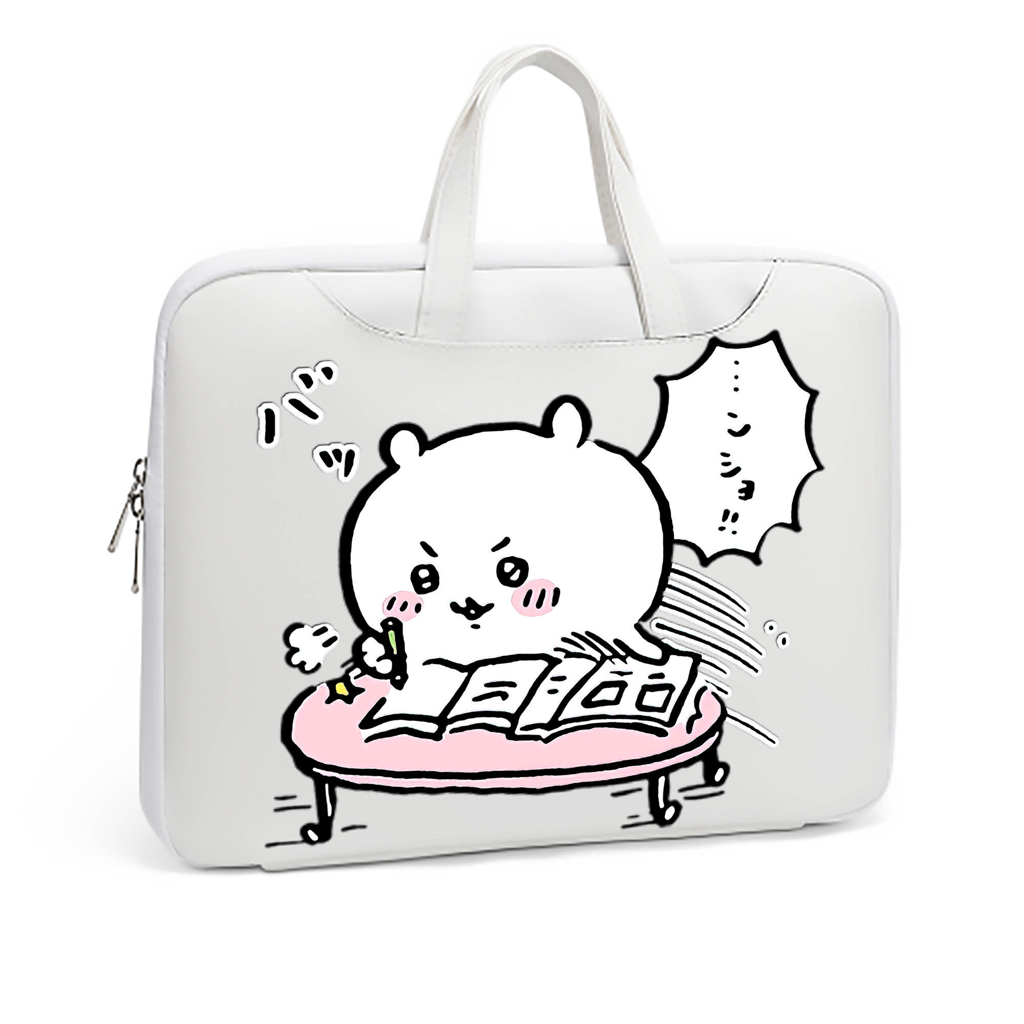 （画像用） ちいかわ ちいかわ Chii-kawa chiikawa レザーラップトップバッグ　ノートパソコンケース
