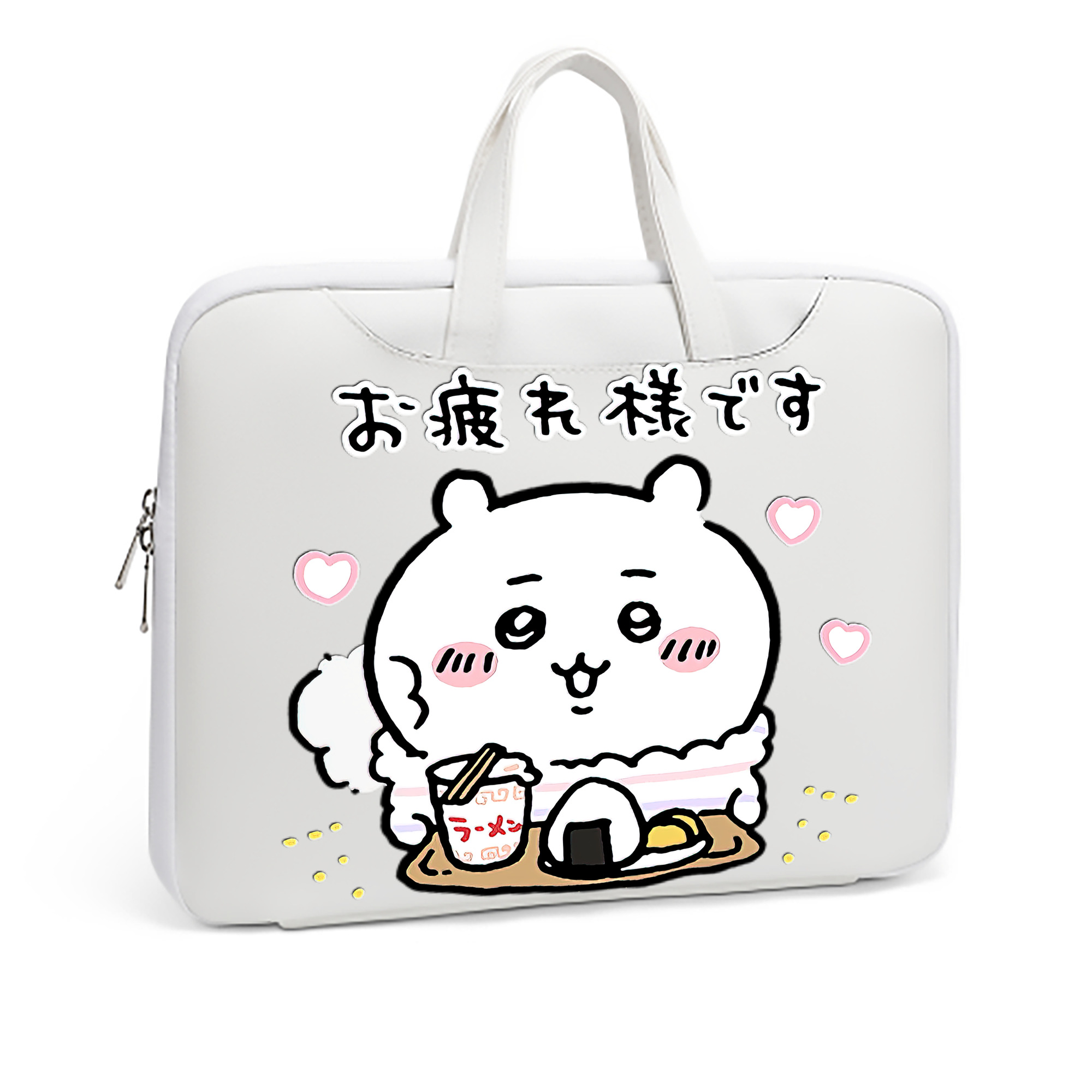 （画像用） ちいかわ ちいかわ Chii-kawa chiikawa レザーラップトップバッグ　ノートパソコンケース