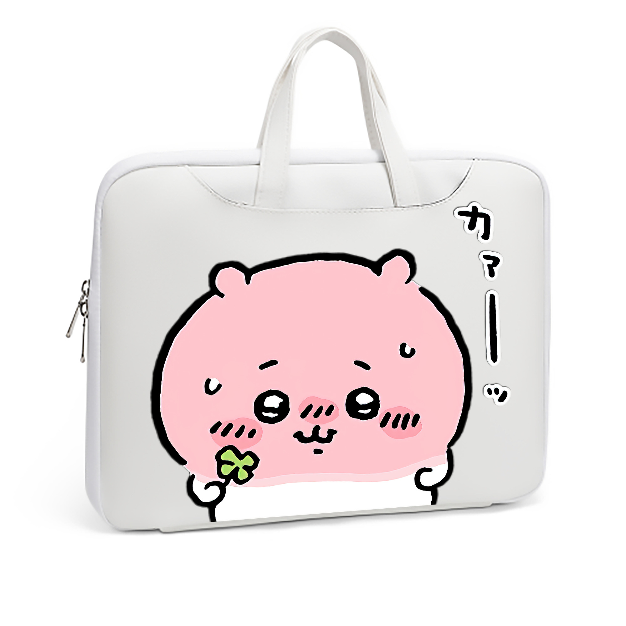 （画像用） ちいかわ ちいかわ Chii-kawa chiikawa レザーラップトップバッグ　ノートパソコンケース