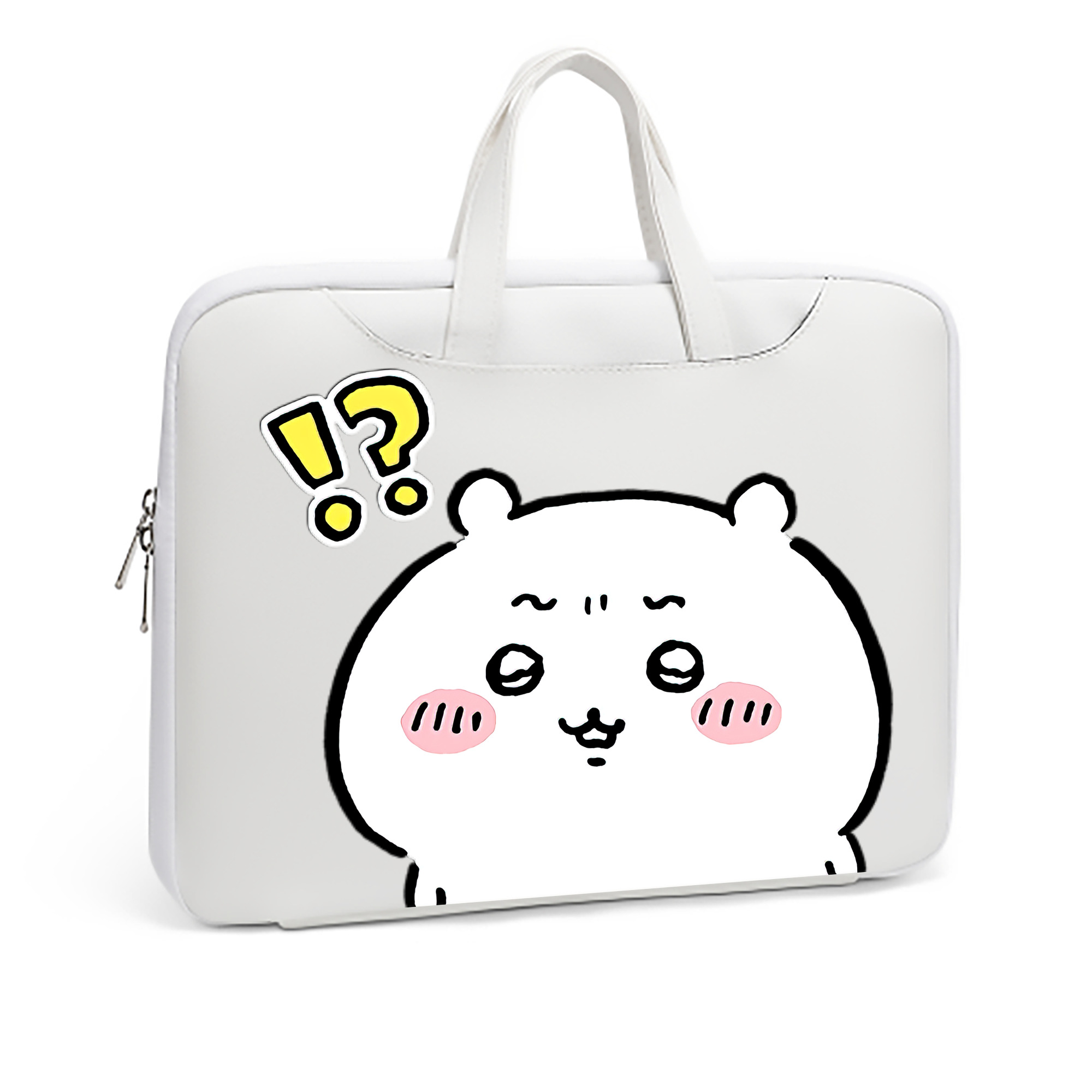 （画像用） ちいかわ ちいかわ Chii-kawa chiikawa レザーラップトップバッグ　ノートパソコンケース