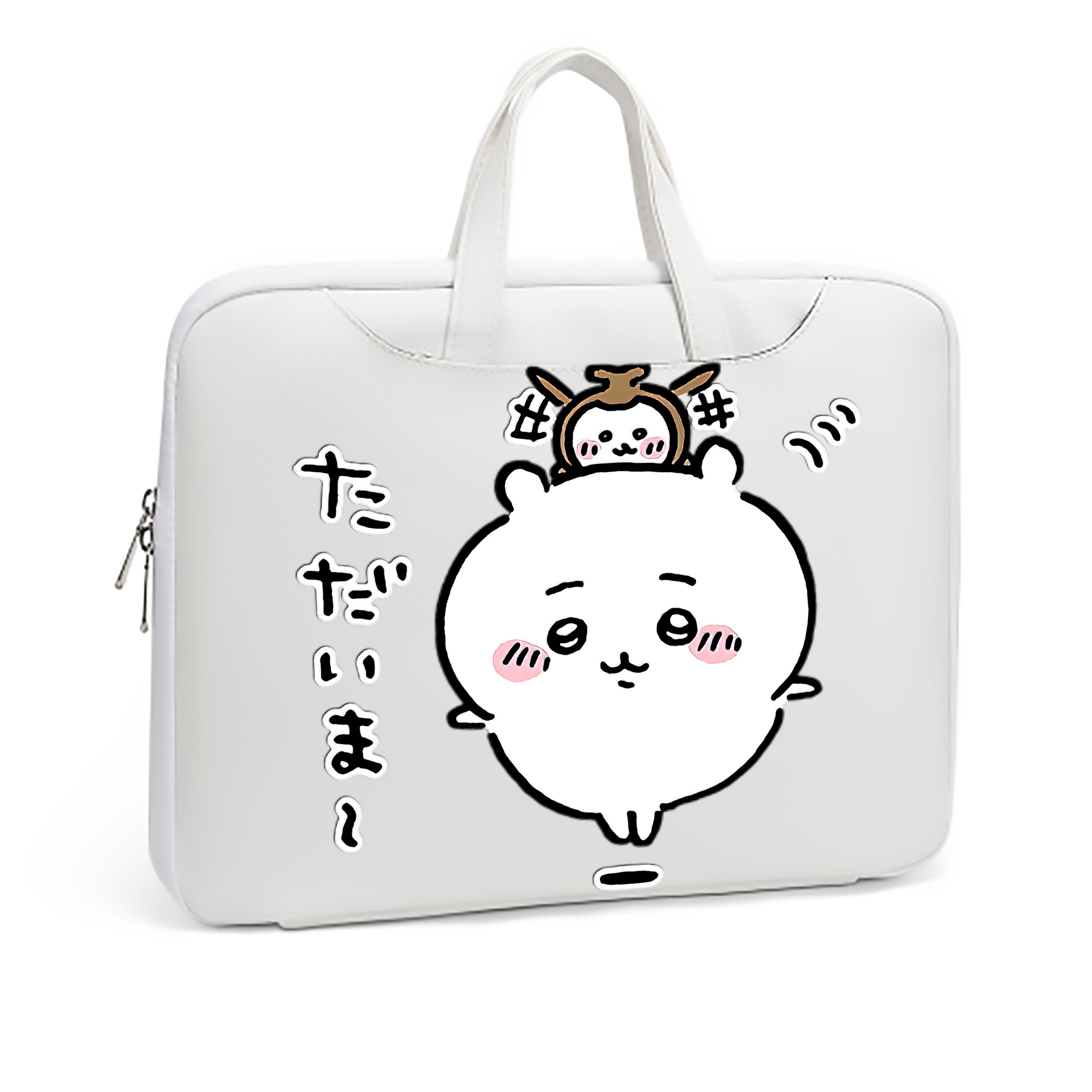 （画像用） ちいかわ ちいかわ Chii-kawa chiikawa レザーラップトップバッグ　ノートパソコンケース