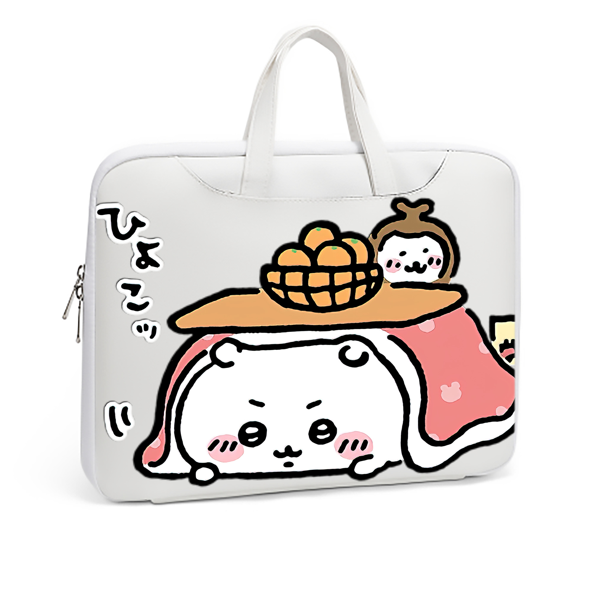 （画像用） ちいかわ ちいかわ Chii-kawa chiikawa レザーラップトップバッグ　ノートパソコンケース