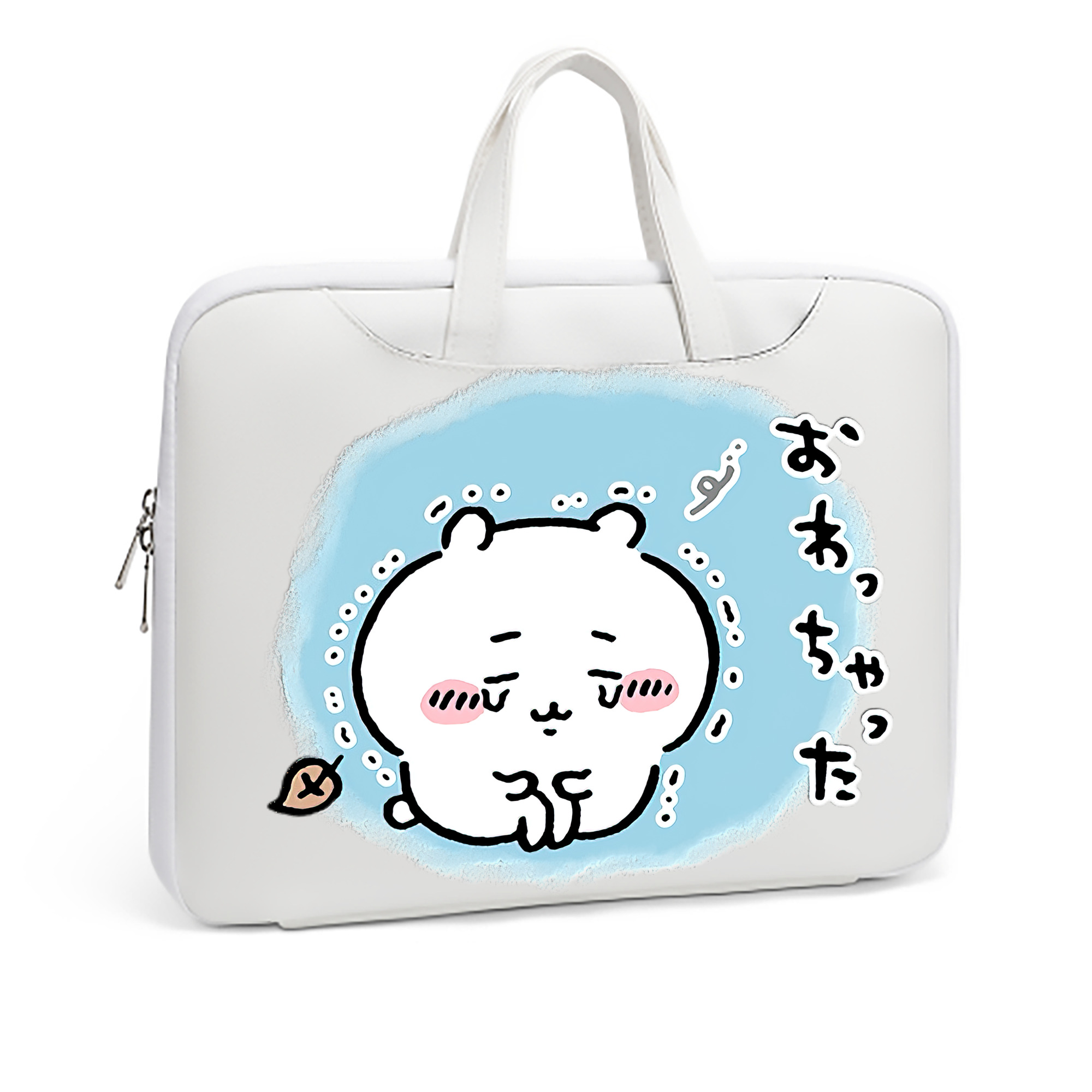 （画像用） ちいかわ ちいかわ Chii-kawa chiikawa レザーラップトップバッグ　ノートパソコンケース