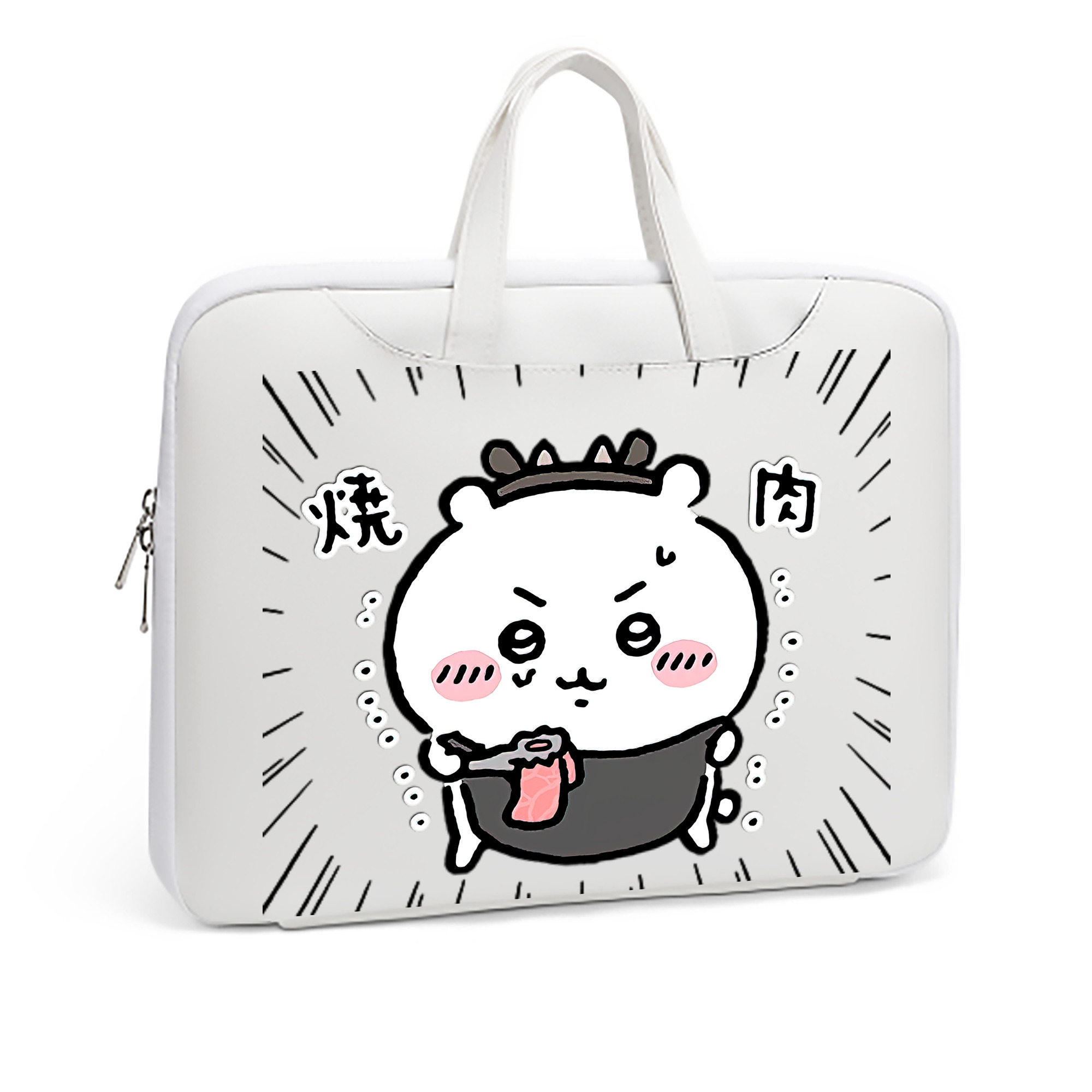 （画像用） ちいかわ ちいかわ Chii-kawa chiikawa レザーラップトップバッグ　ノートパソコンケース
