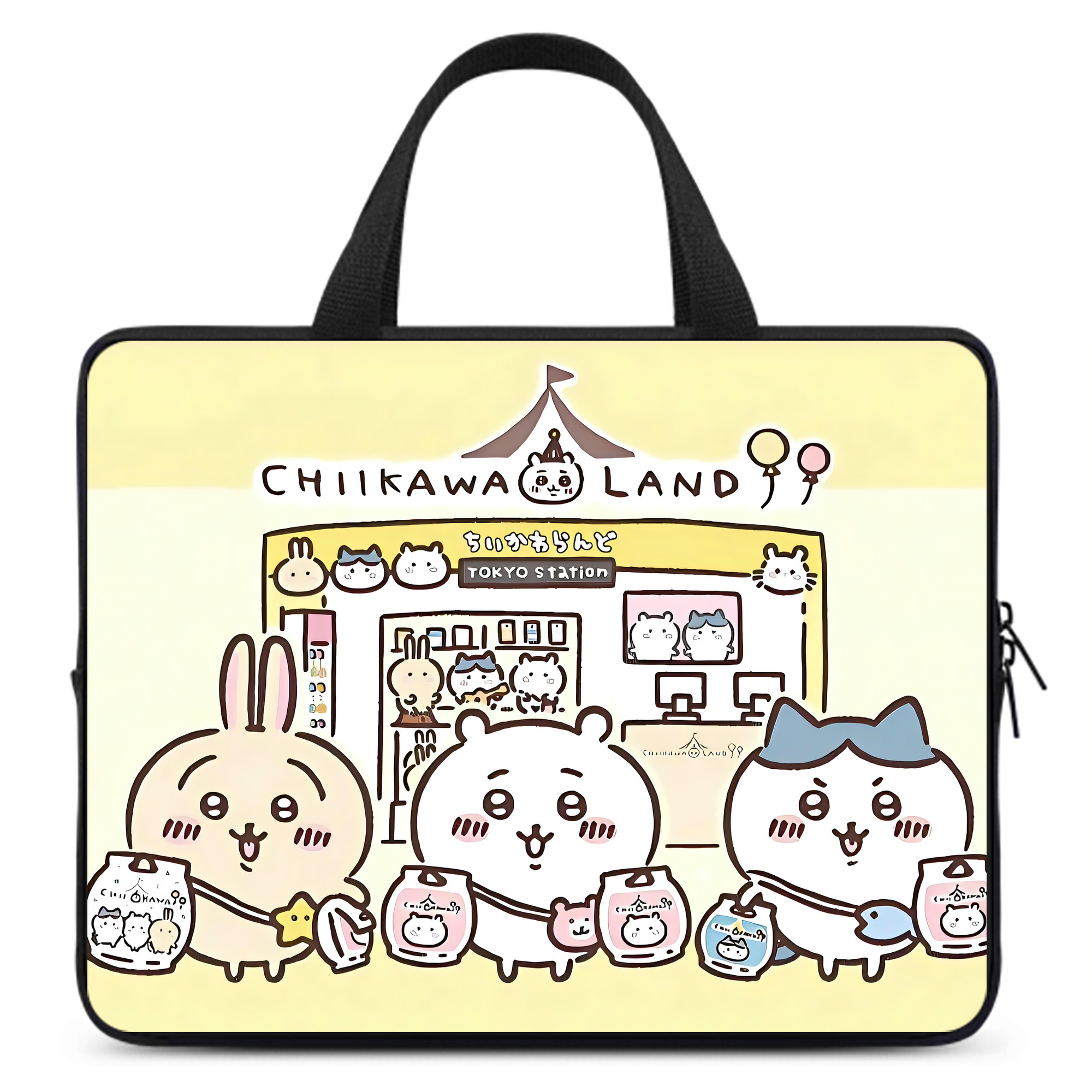 （画像用） ちいかわ Chii-kawa 手提げノートパソコンバッグ