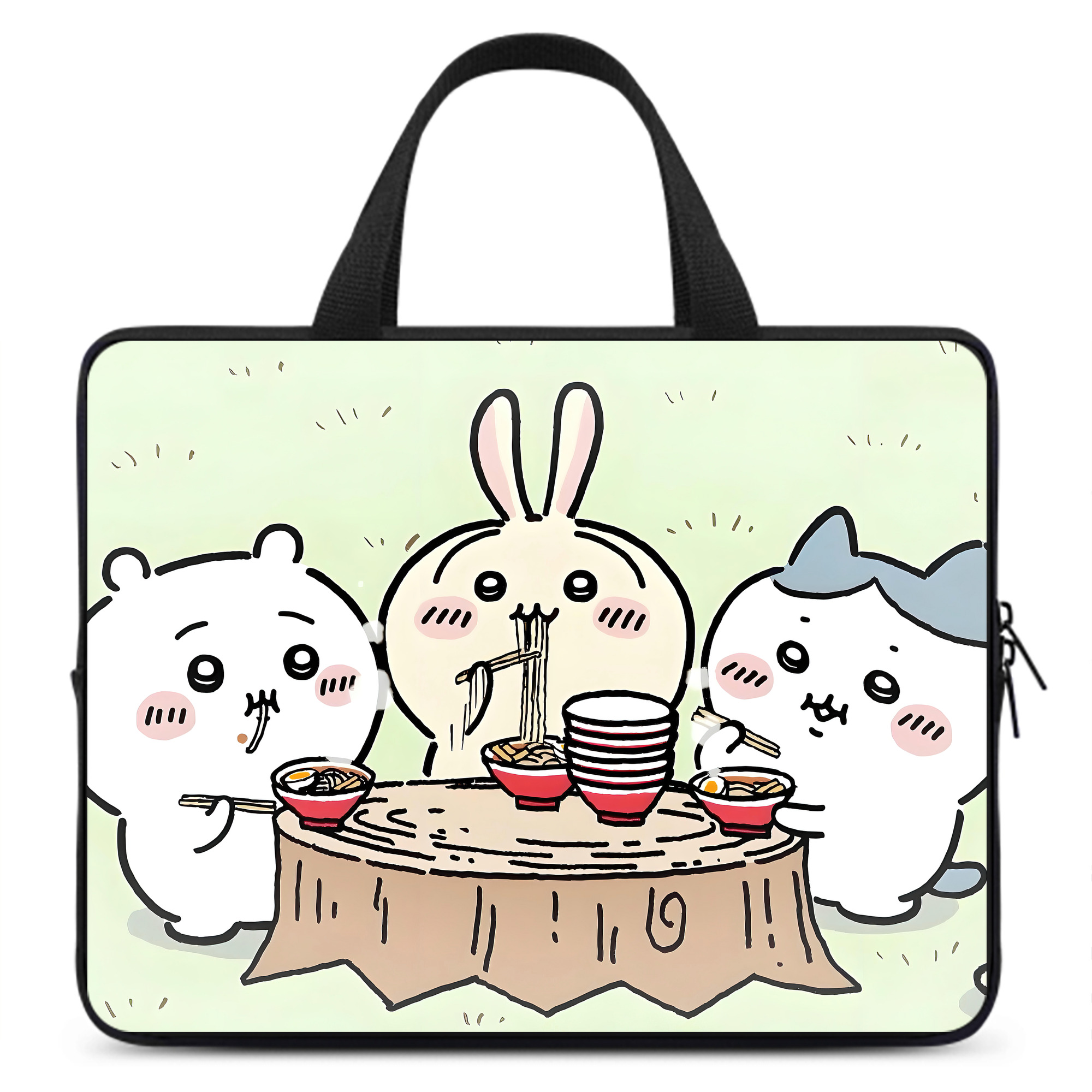 （画像用） ちいかわ Chii-kawa 手提げノートパソコンバッグ