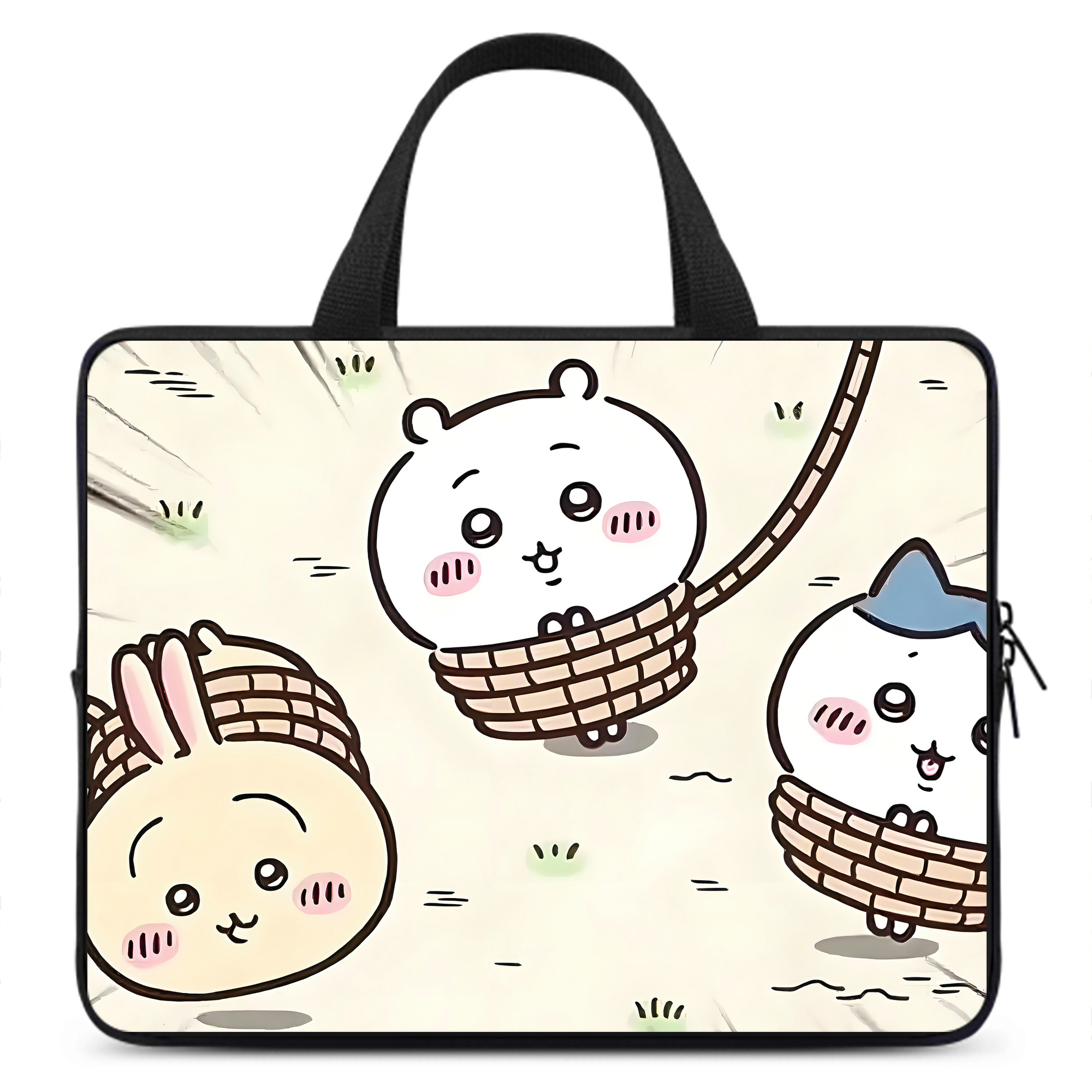 （画像用） ちいかわ Chii-kawa 手提げノートパソコンバッグ