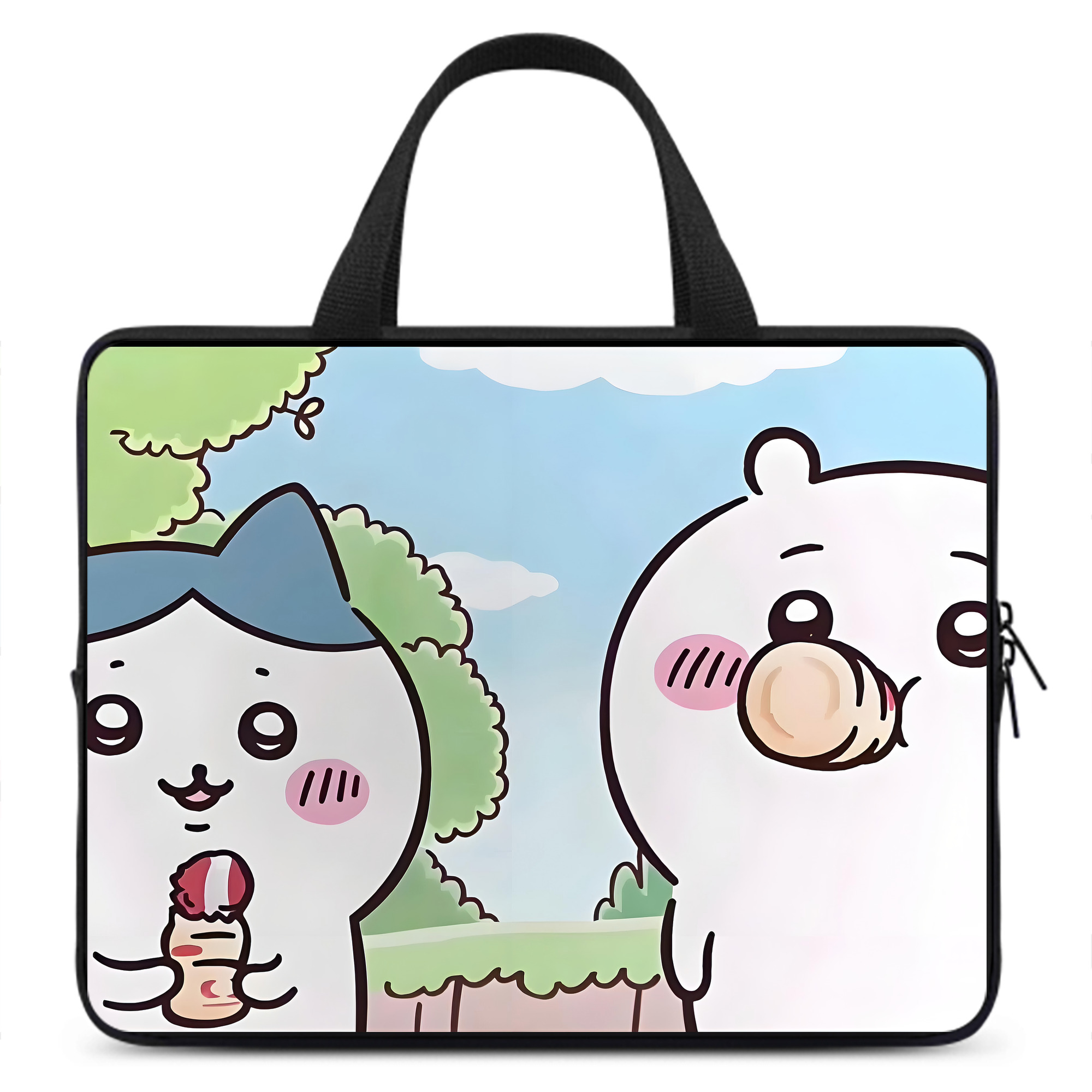 （画像用） ちいかわ Chii-kawa 手提げノートパソコンバッグ