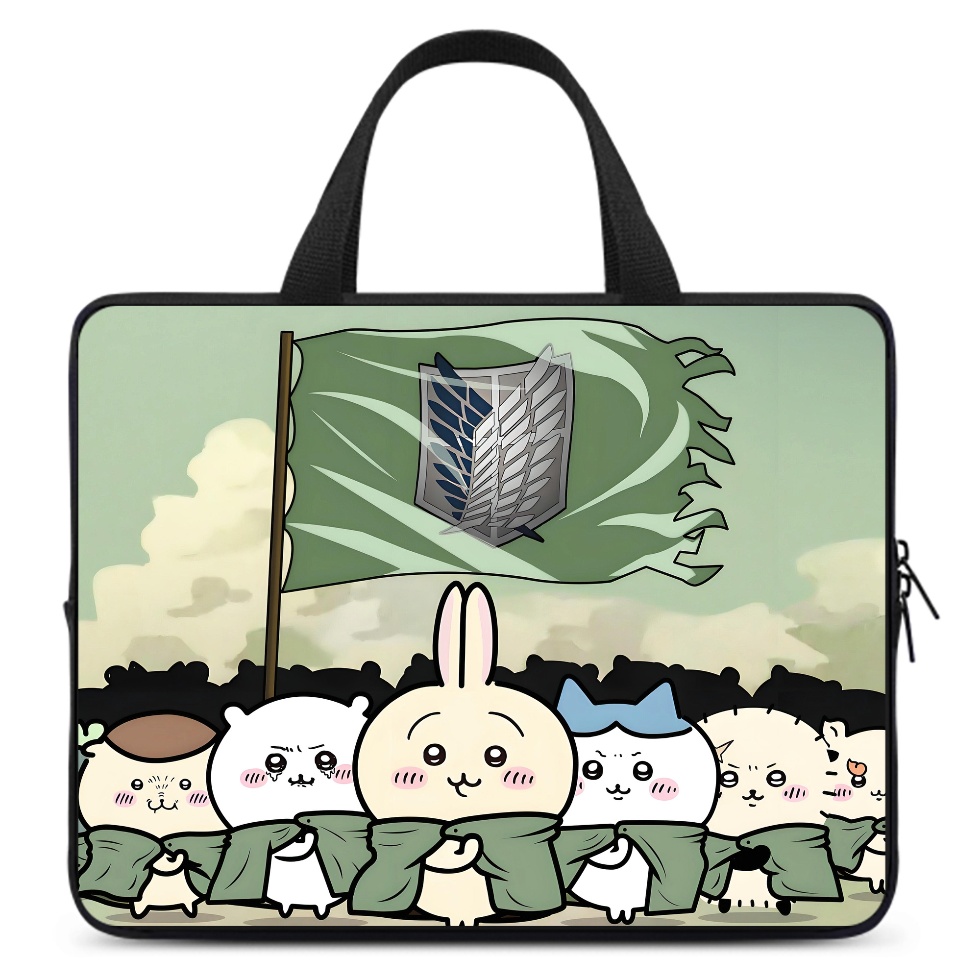 （画像用） ちいかわ Chii-kawa 手提げノートパソコンバッグ