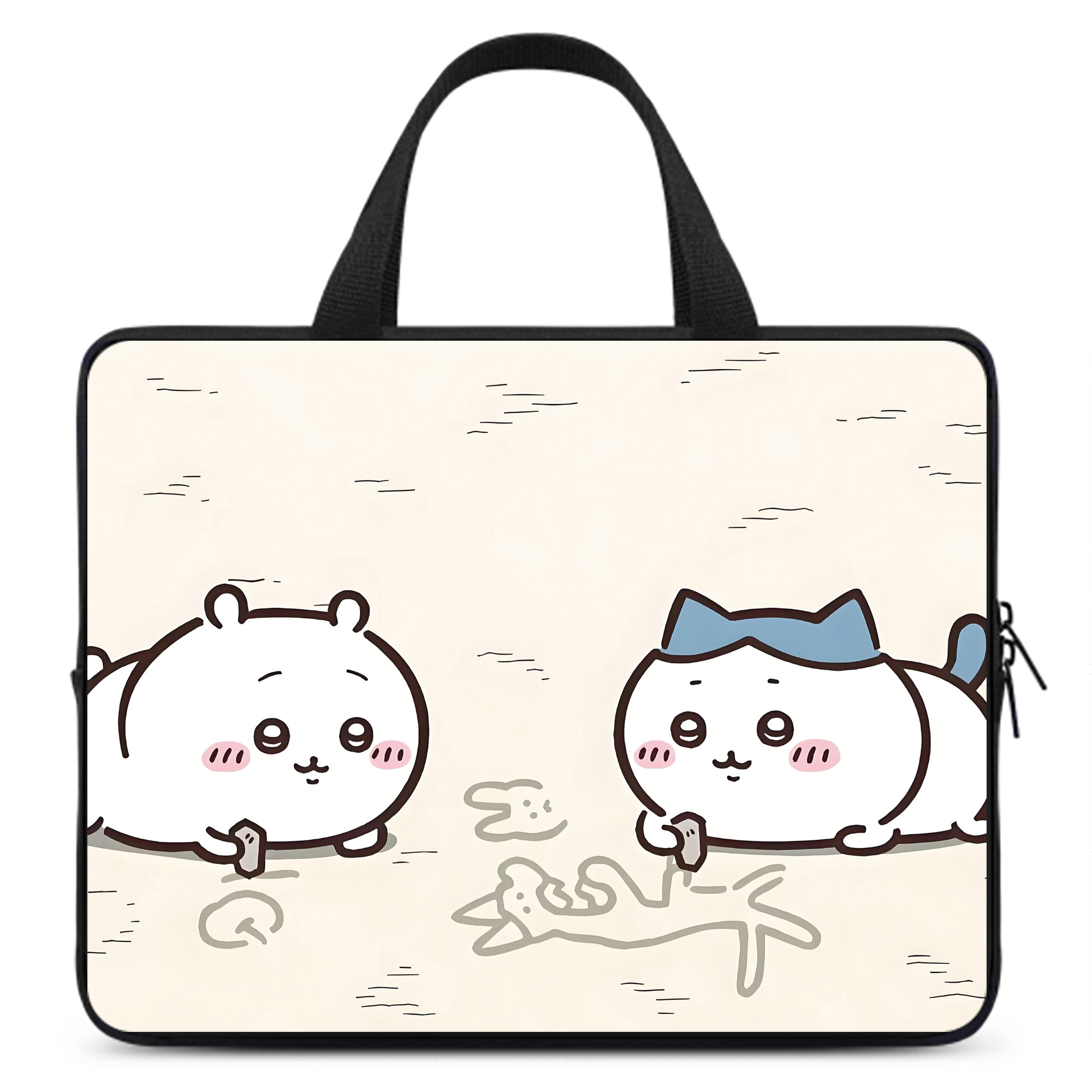 （画像用） ちいかわ Chii-kawa 手提げノートパソコンバッグ