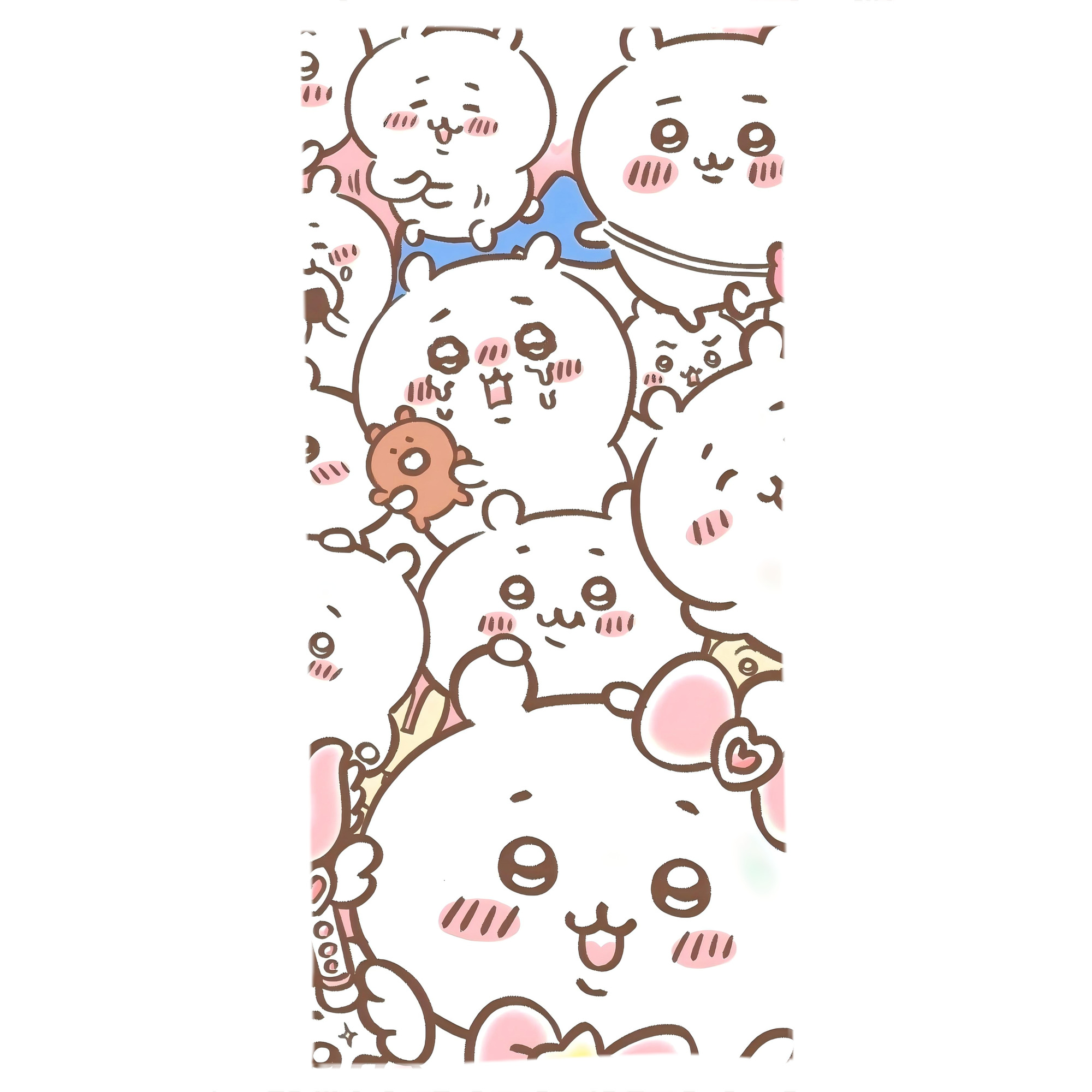（画像用） ちいかわ Chii-kawa 大判バスタオル 70×140cm 吸水速乾 柔らかい肌触り