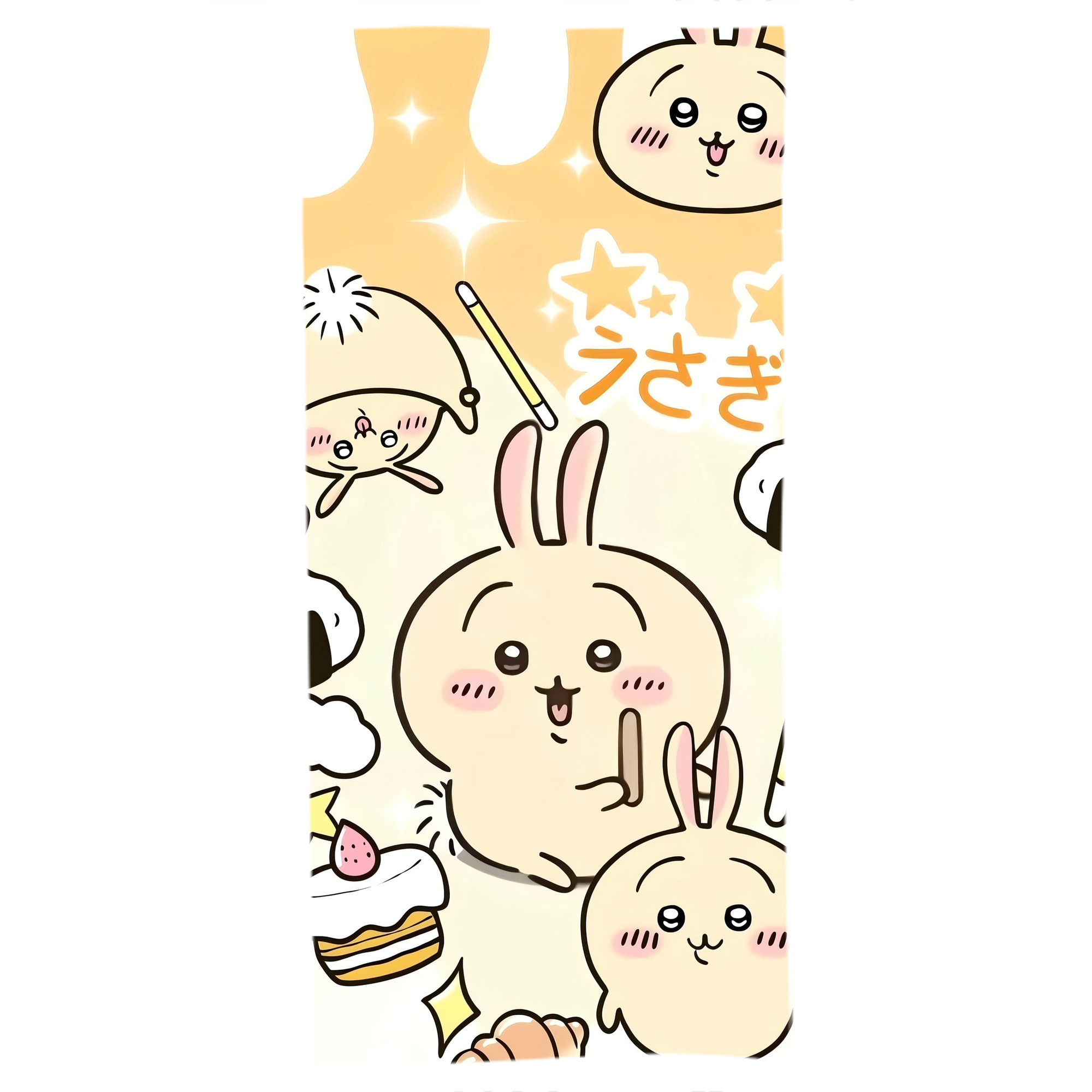 （画像用） ちいかわ Chii-kawa 大判バスタオル 70×140cm 吸水速乾 柔らかい肌触り