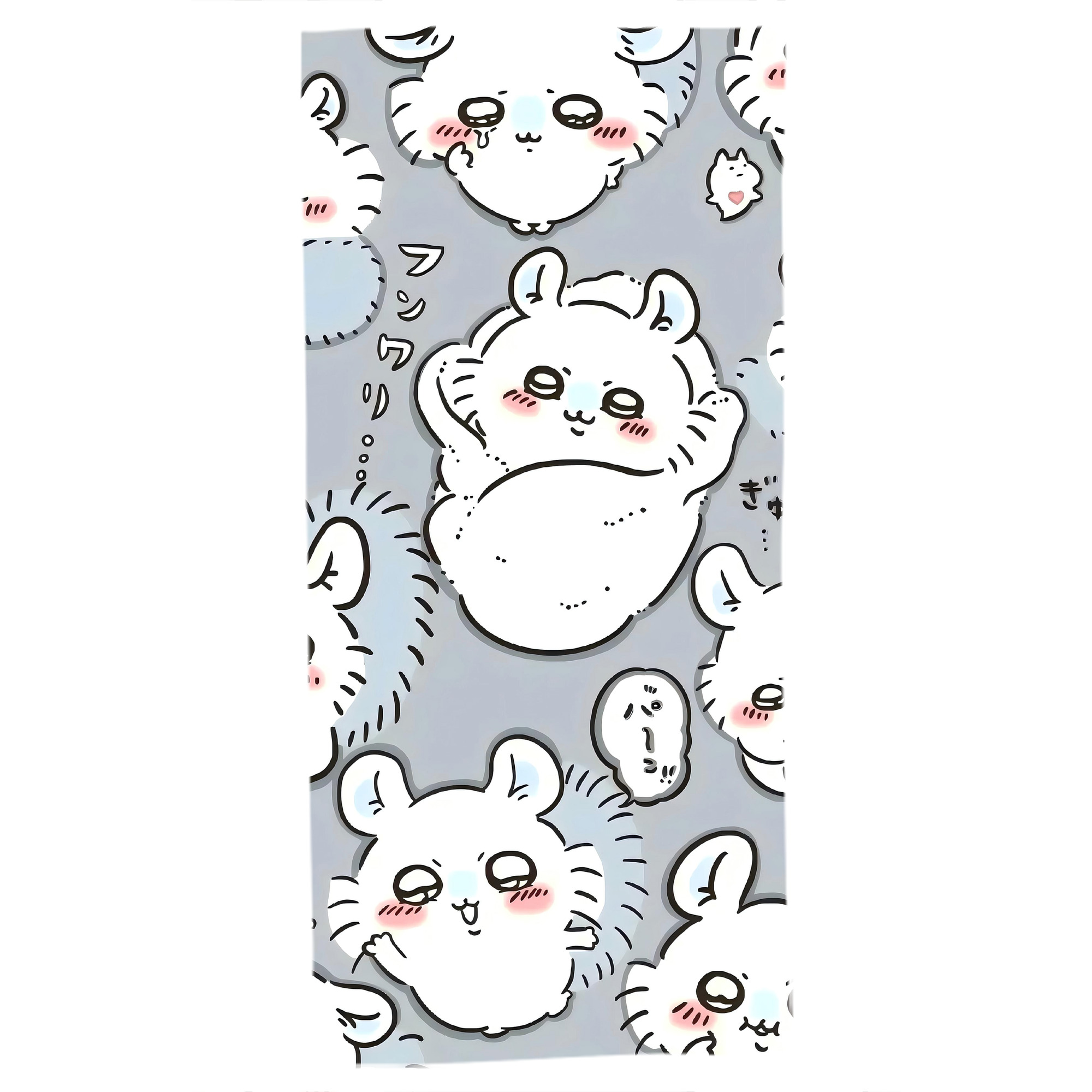 （画像用） ちいかわ Chii-kawa 大判バスタオル 70×140cm 吸水速乾 柔らかい肌触り