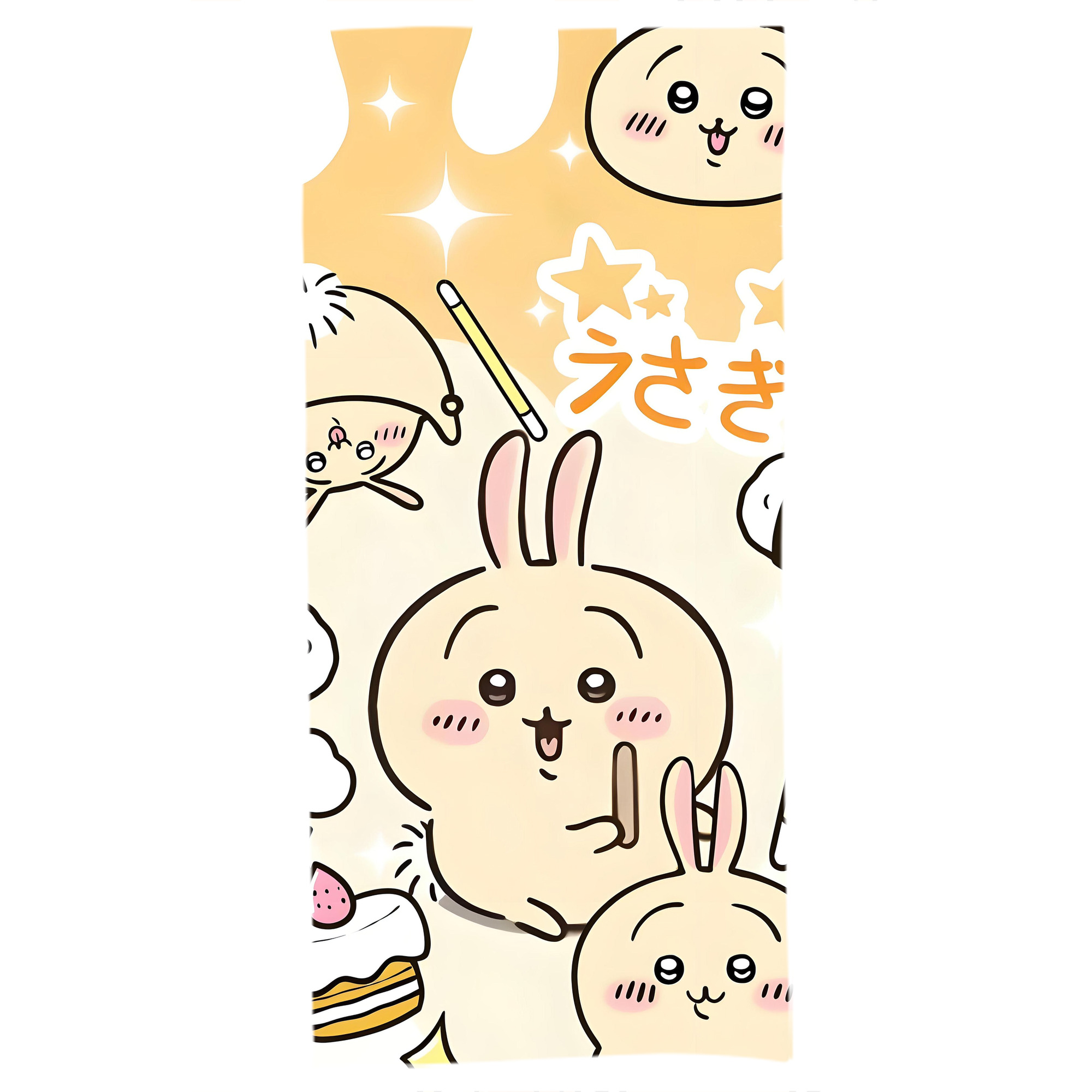 （画像用） ちいかわ Chii-kawa 大判バスタオル 70×140cm 吸水速乾 柔らかい肌触り