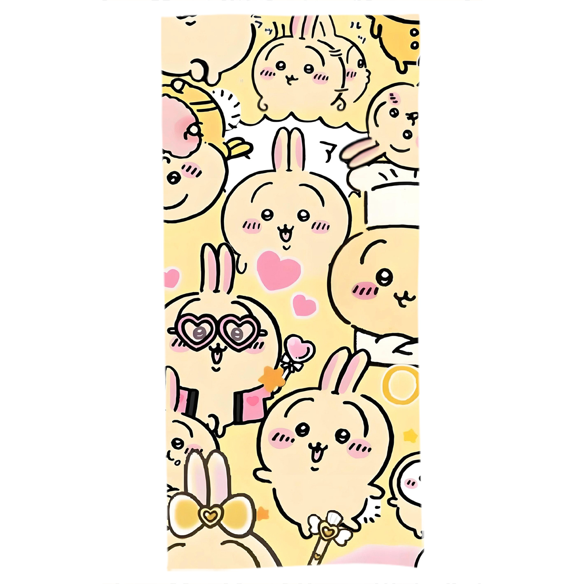 （画像用） ちいかわ Chii-kawa 大判バスタオル 70×140cm 吸水速乾 柔らかい肌触り