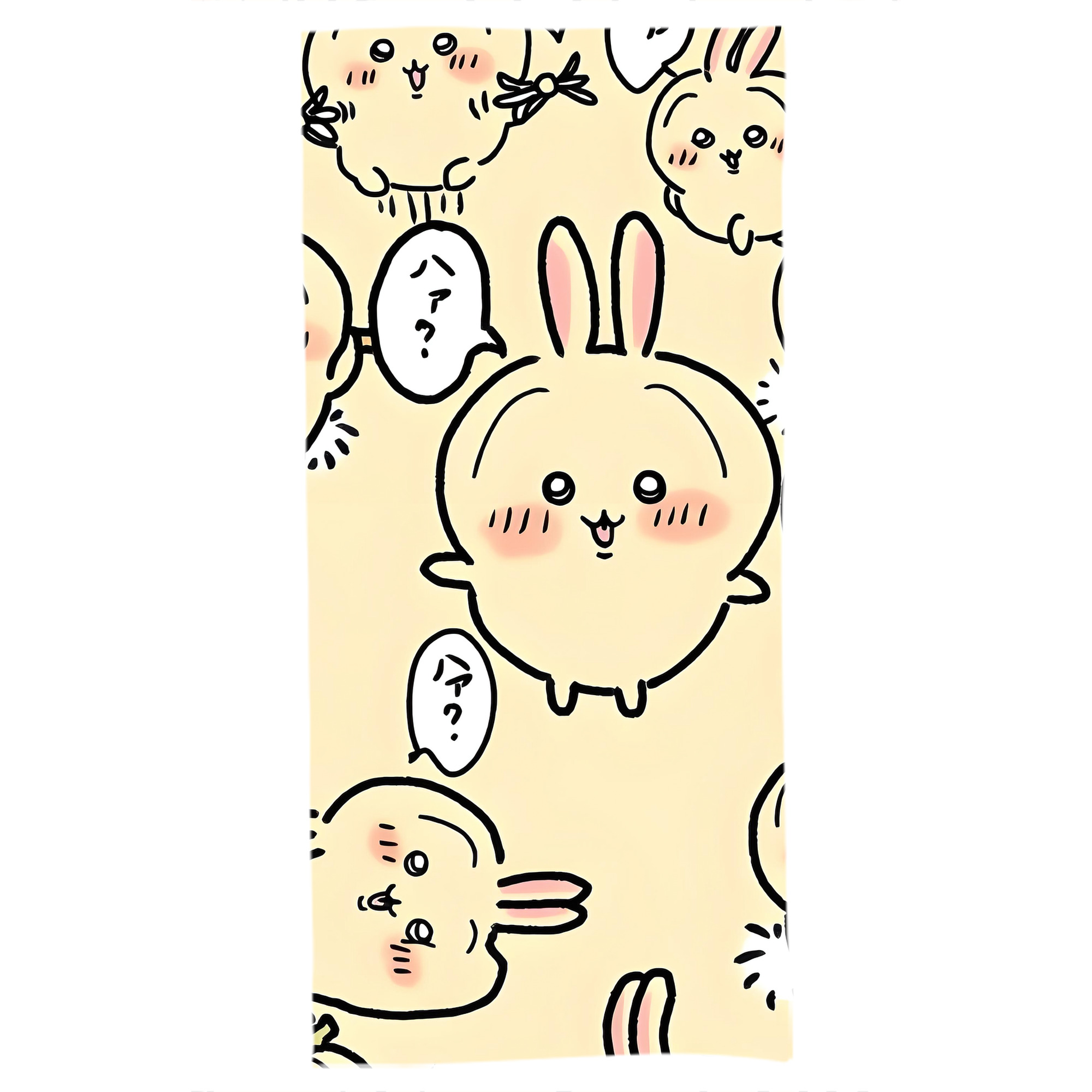 （画像用） ちいかわ Chii-kawa 大判バスタオル 70×140cm 吸水速乾 柔らかい肌触り