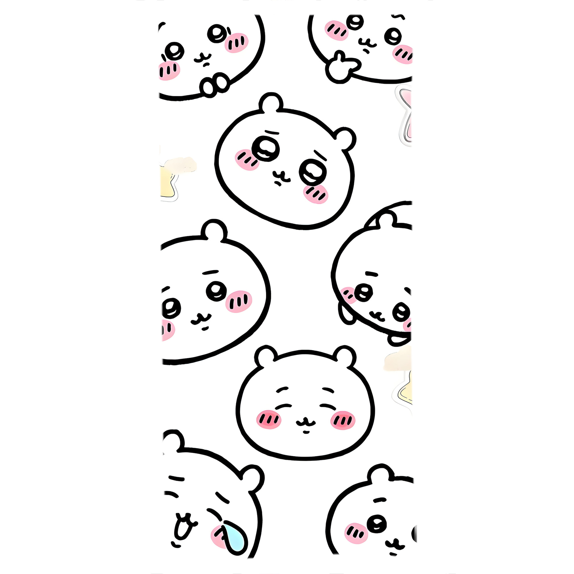 （画像用） ちいかわ Chii-kawa 大判バスタオル 70×140cm 吸水速乾 柔らかい肌触り