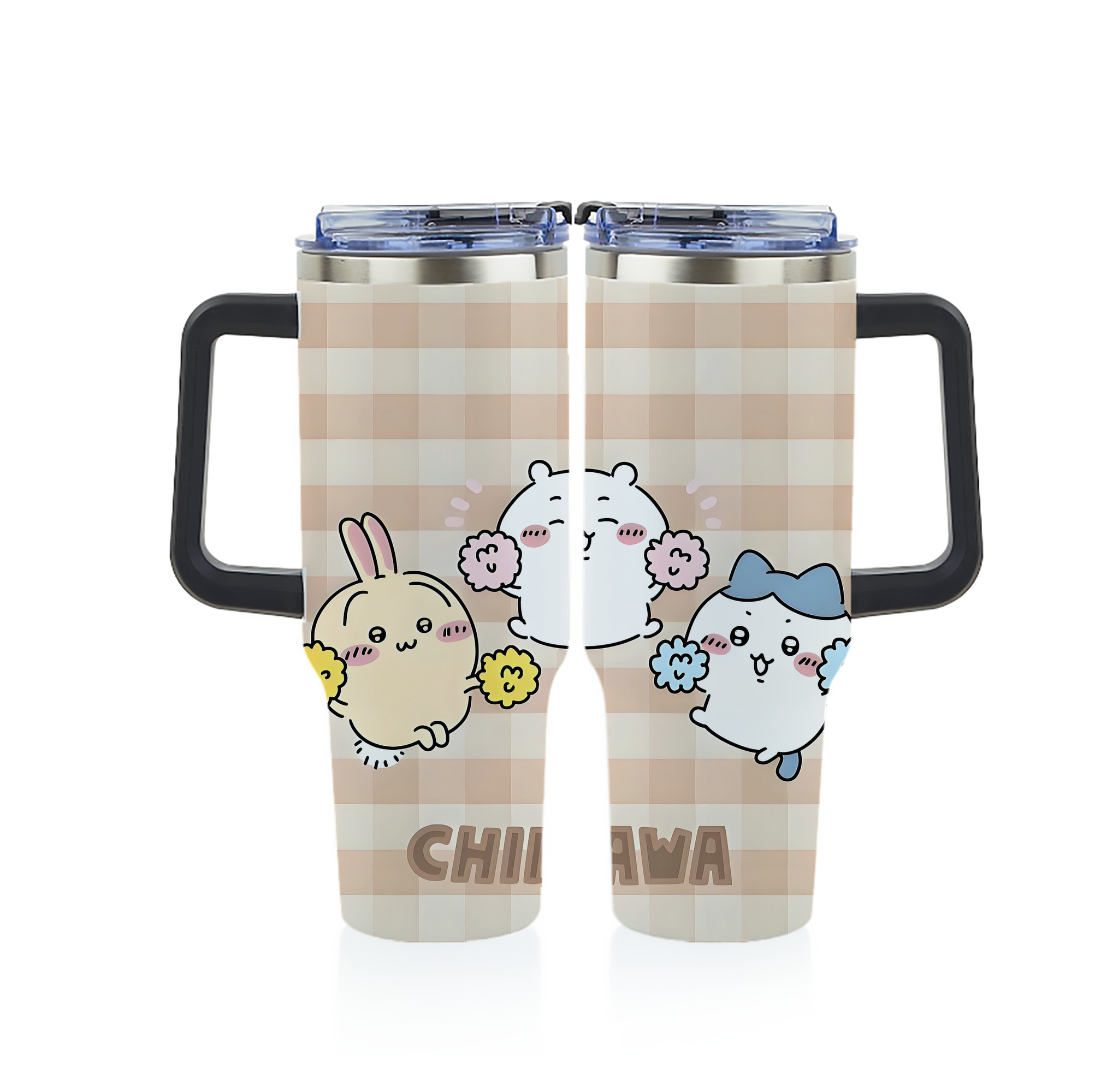 （画像用） ちいかわ Chii-kawa 1200ｍLフルプリント車用タンブラー