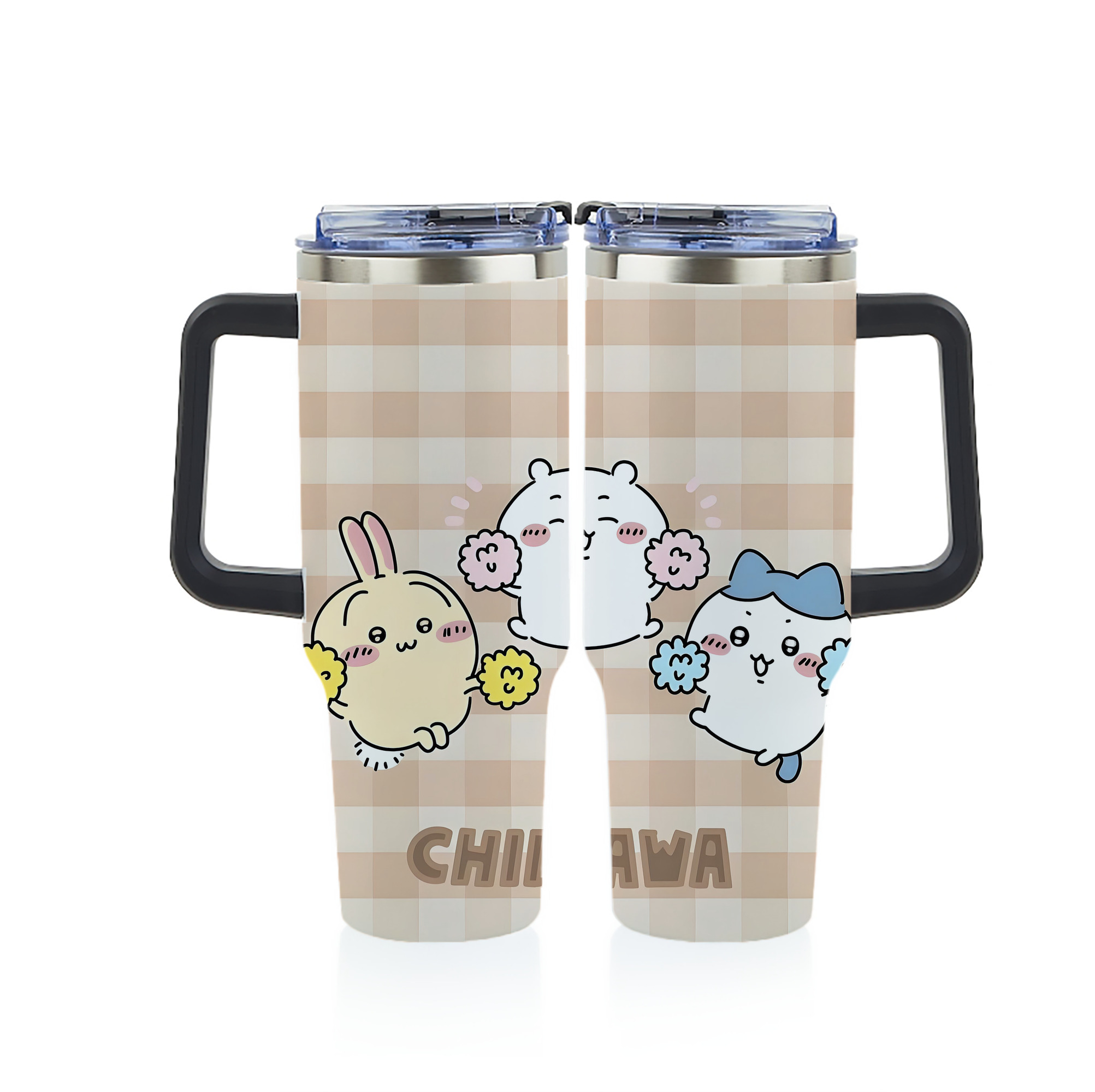 （画像用） ちいかわ Chii-kawa 1200ｍLフルプリント車用タンブラー