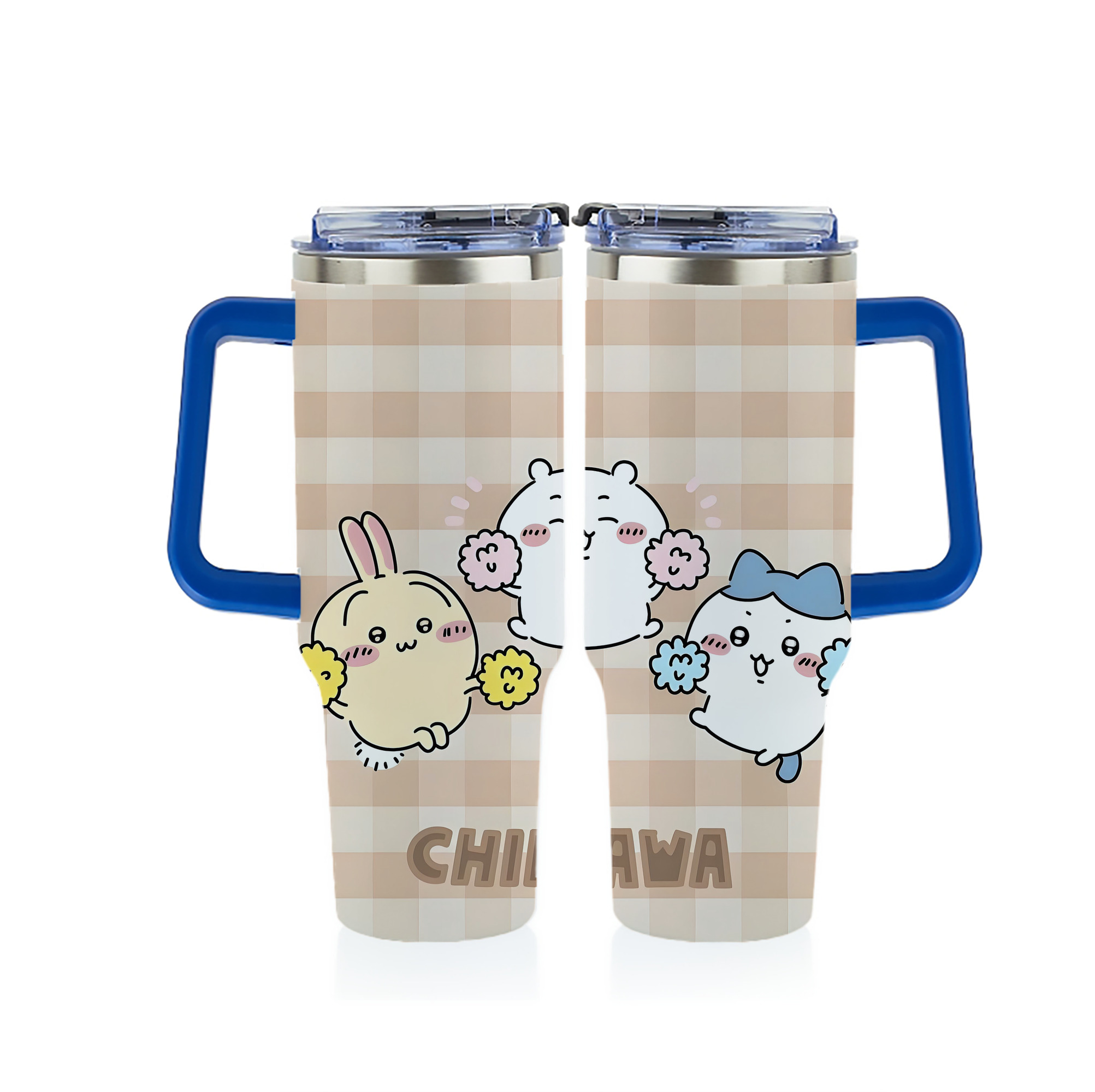 （画像用） ちいかわ Chii-kawa 1200ｍLフルプリント車用タンブラー