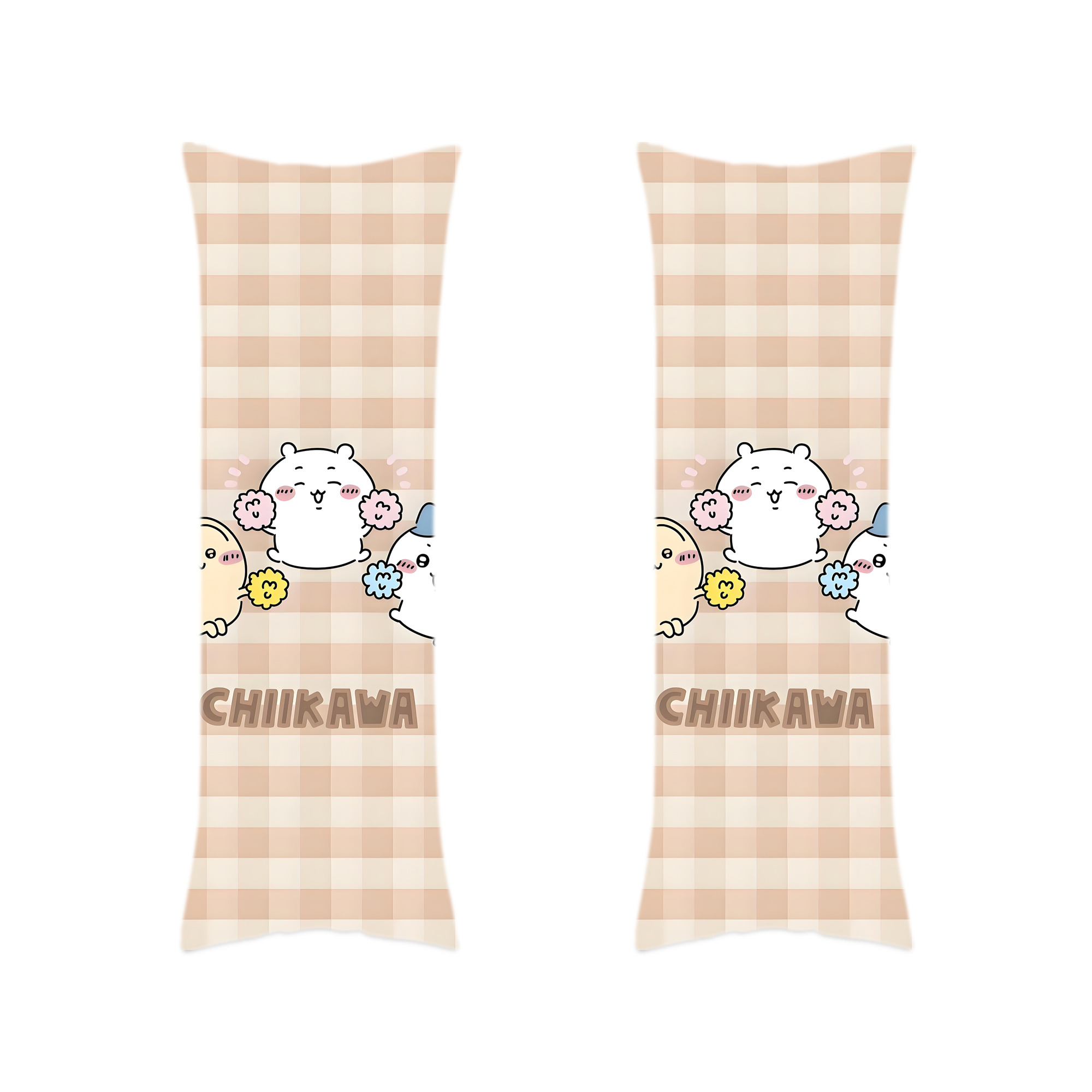 （画像用） ちいかわ Chii-kawa ロング抱き枕カバー 両面プリントタイプ（サイズ選択可）