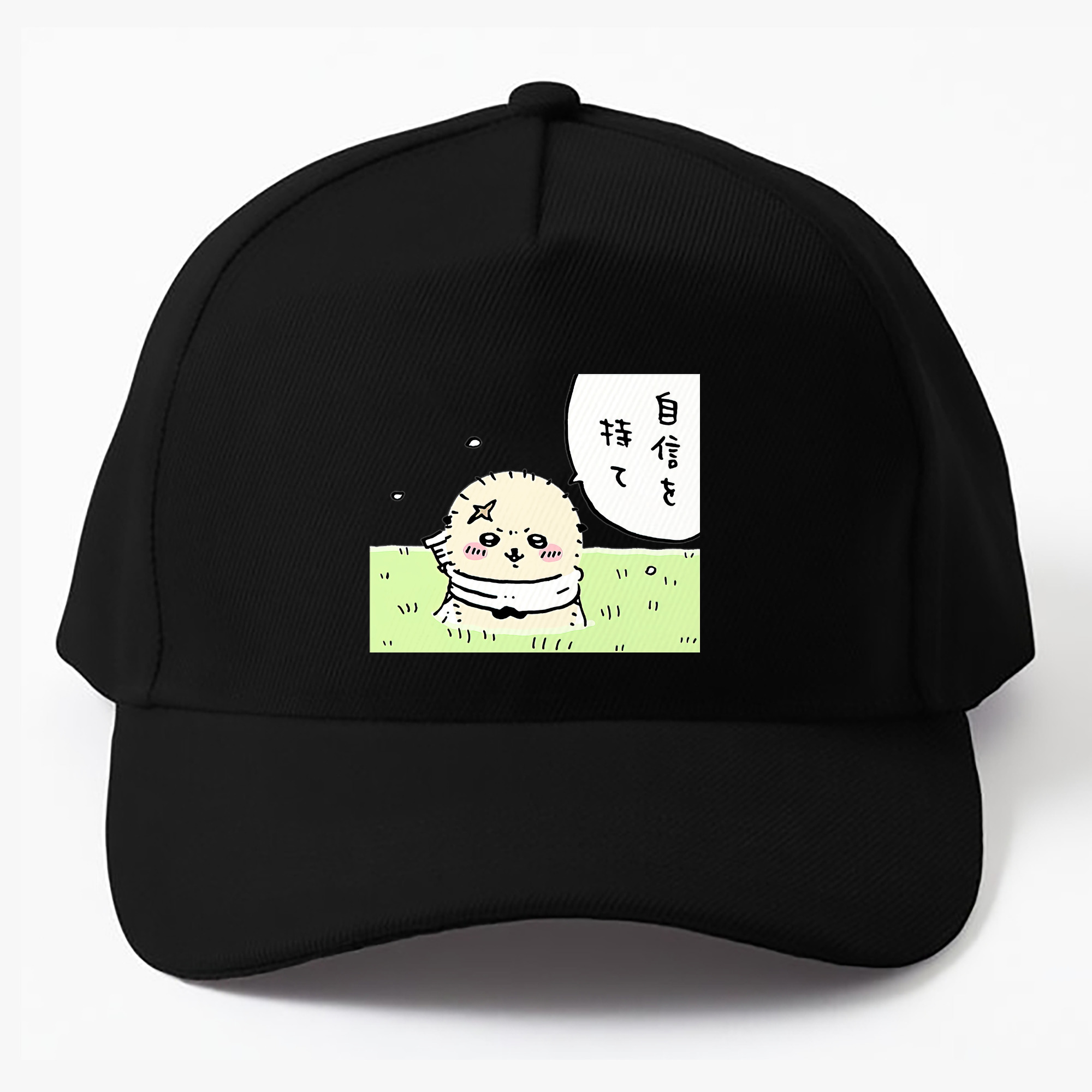 （画像用） ちいかわ ラッコ Chii-kawa Sea otter ベースボールキャップ 綿100％ 男女兼用 帽子 スポーツ