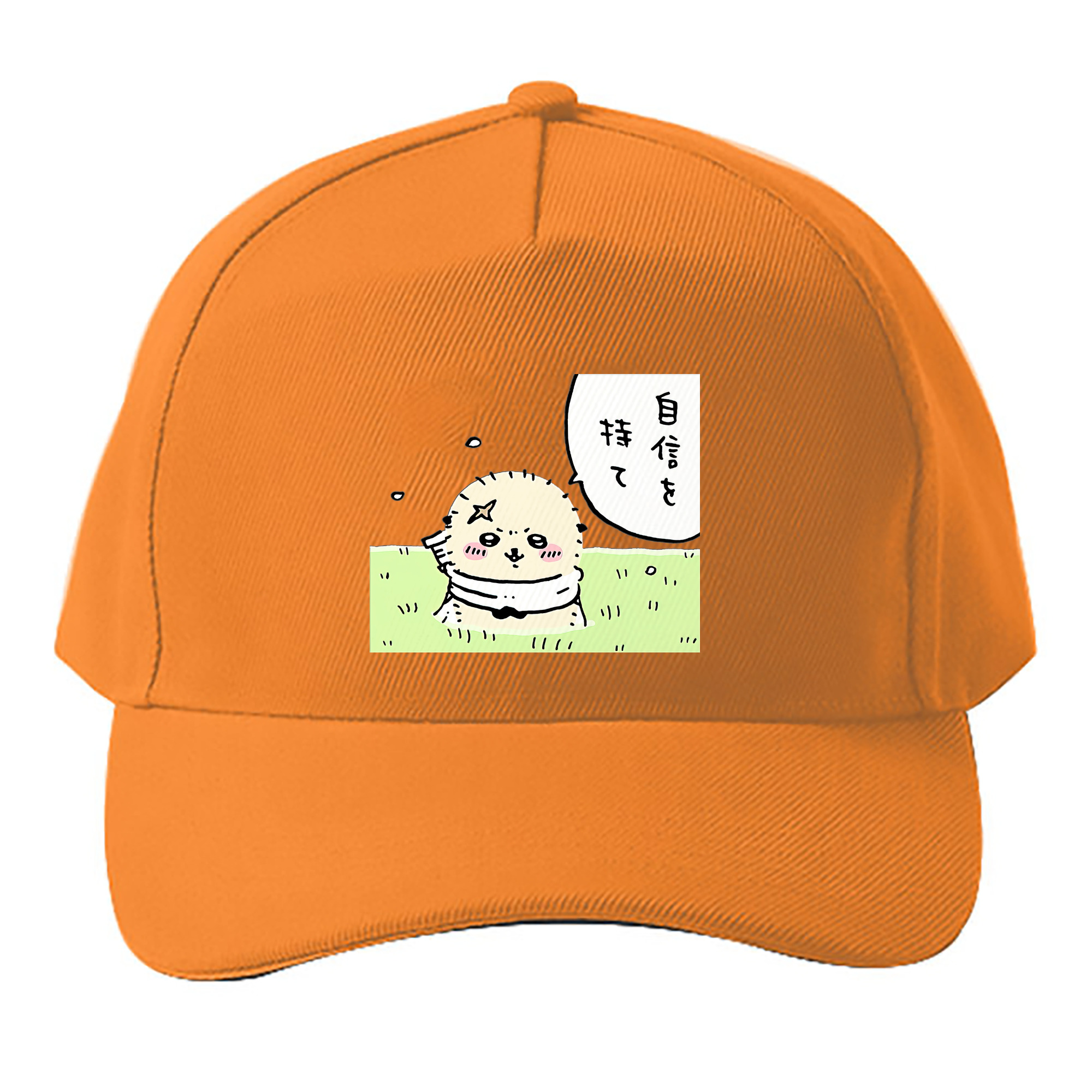 （画像用） ちいかわ ラッコ Chii-kawa Sea otter ベースボールキャップ 綿100％ 男女兼用 帽子 スポーツ