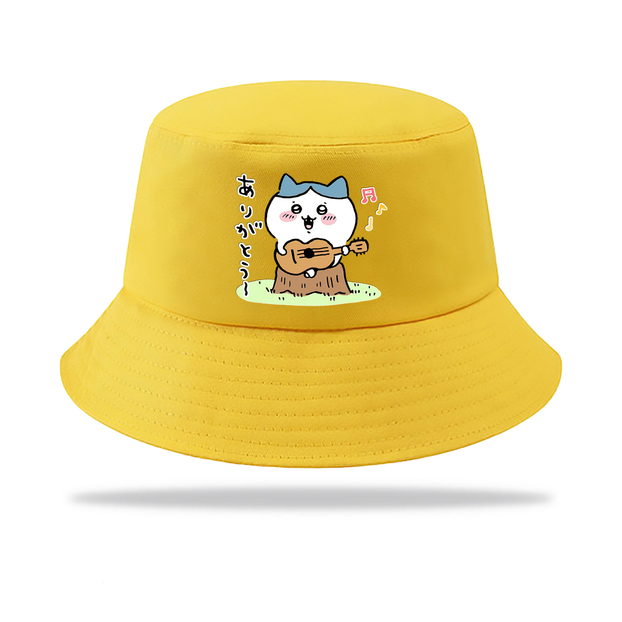 （画像用） ちいかわ ハチワレ Chii-kawa hachiware アウトドア日除けバケットハット