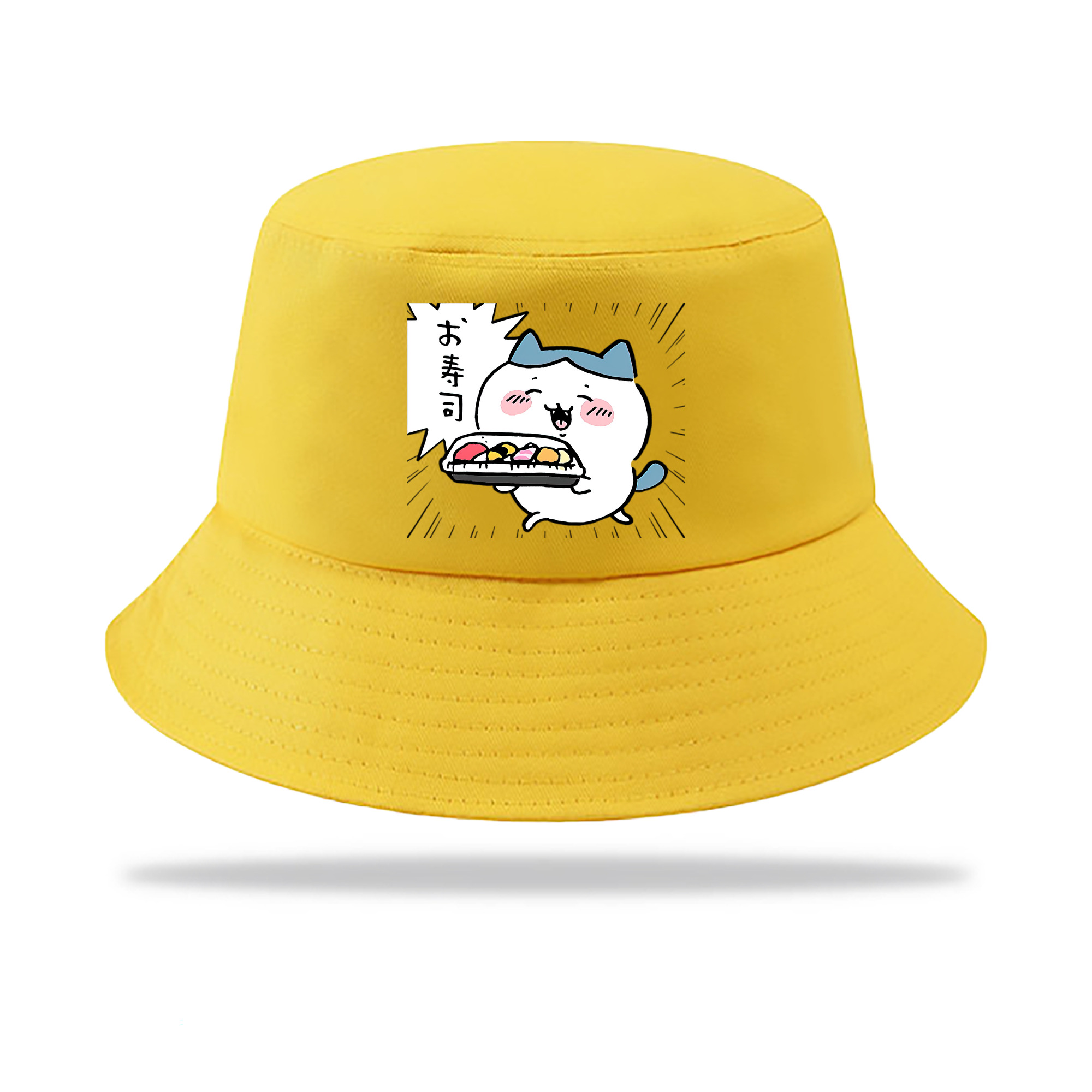 （画像用） ちいかわ ハチワレ Chii-kawa hachiware アウトドア日除けバケットハット