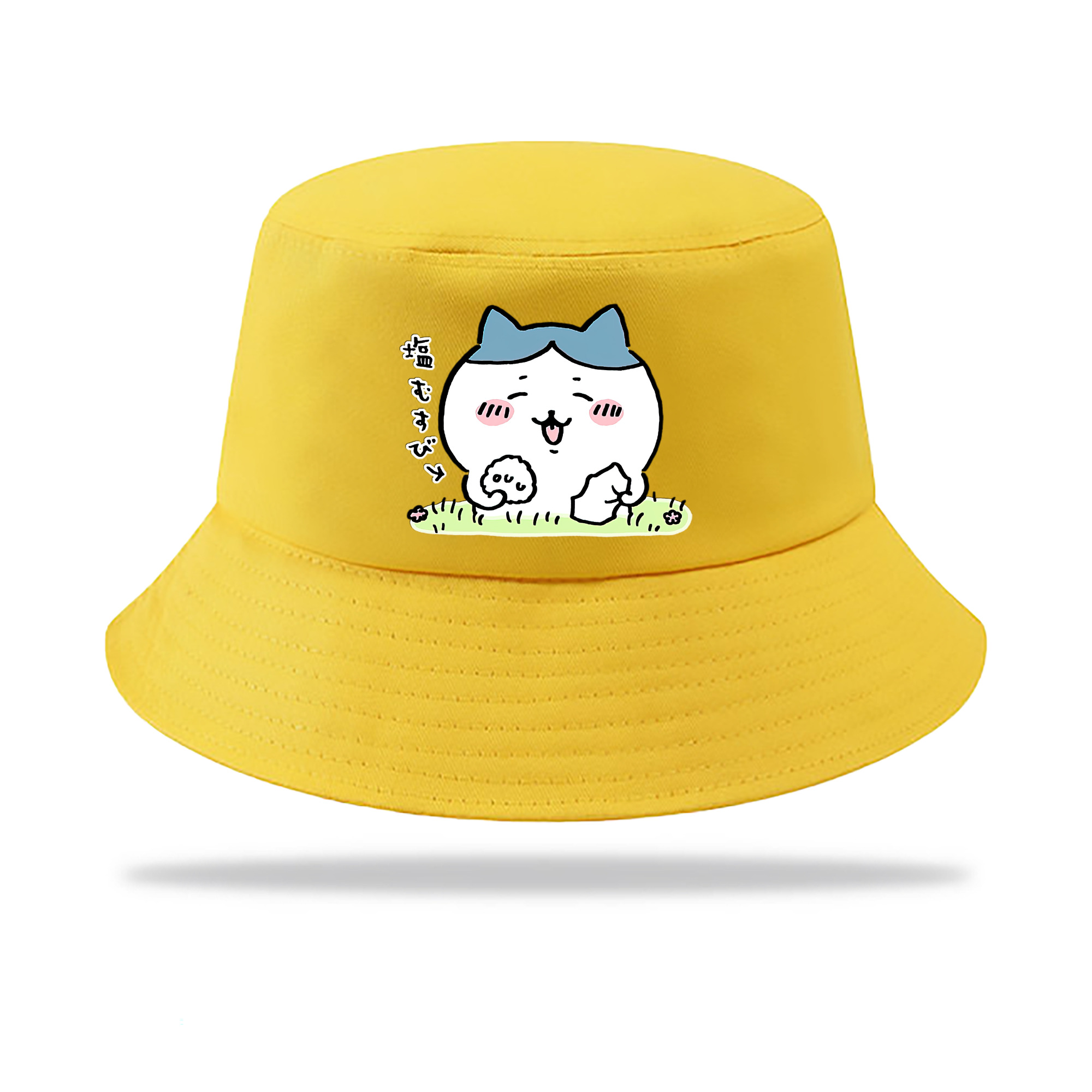 （画像用） ちいかわ ハチワレ Chii-kawa hachiware アウトドア日除けバケットハット