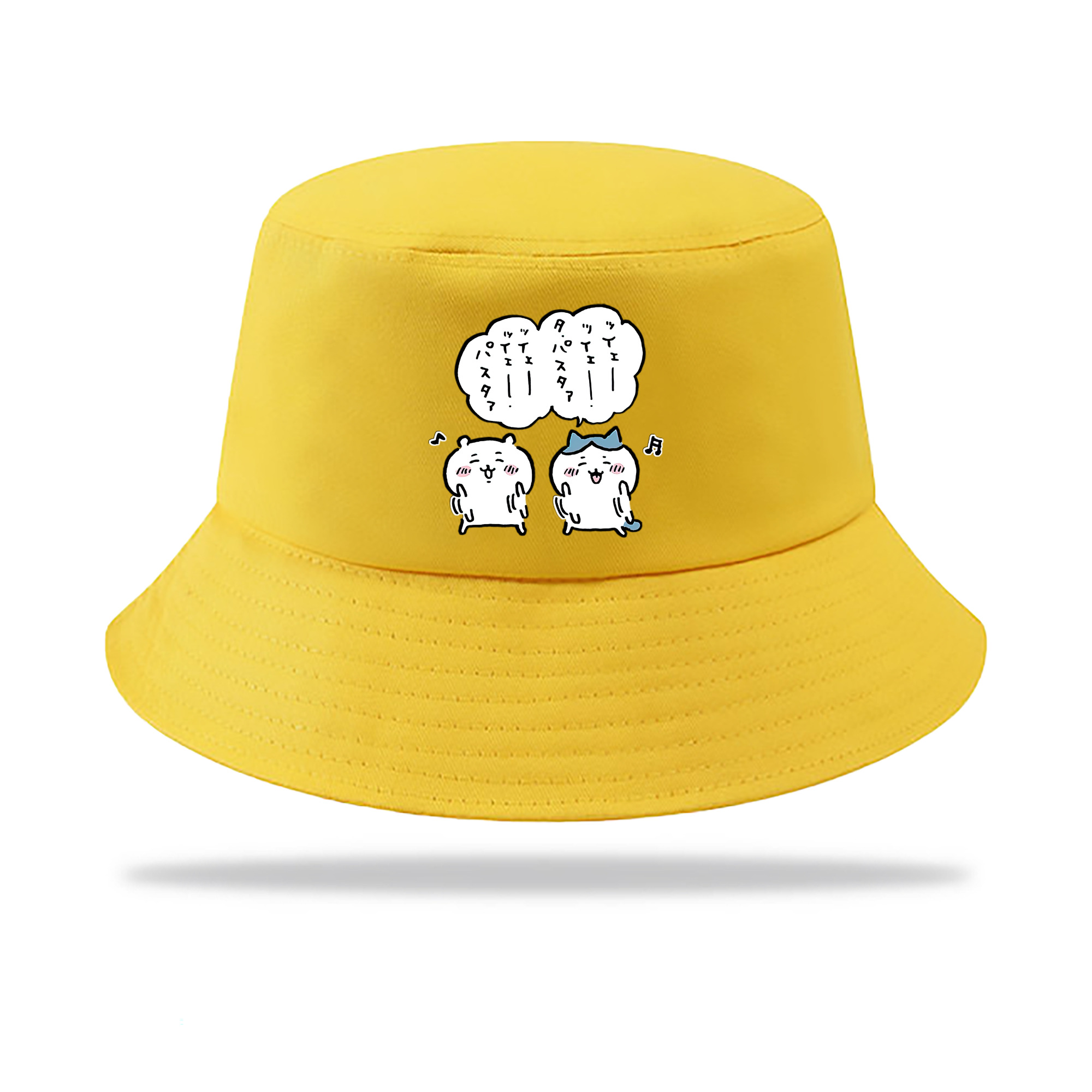 （画像用） ちいかわ ハチワレ Chii-kawa hachiware アウトドア日除けバケットハット