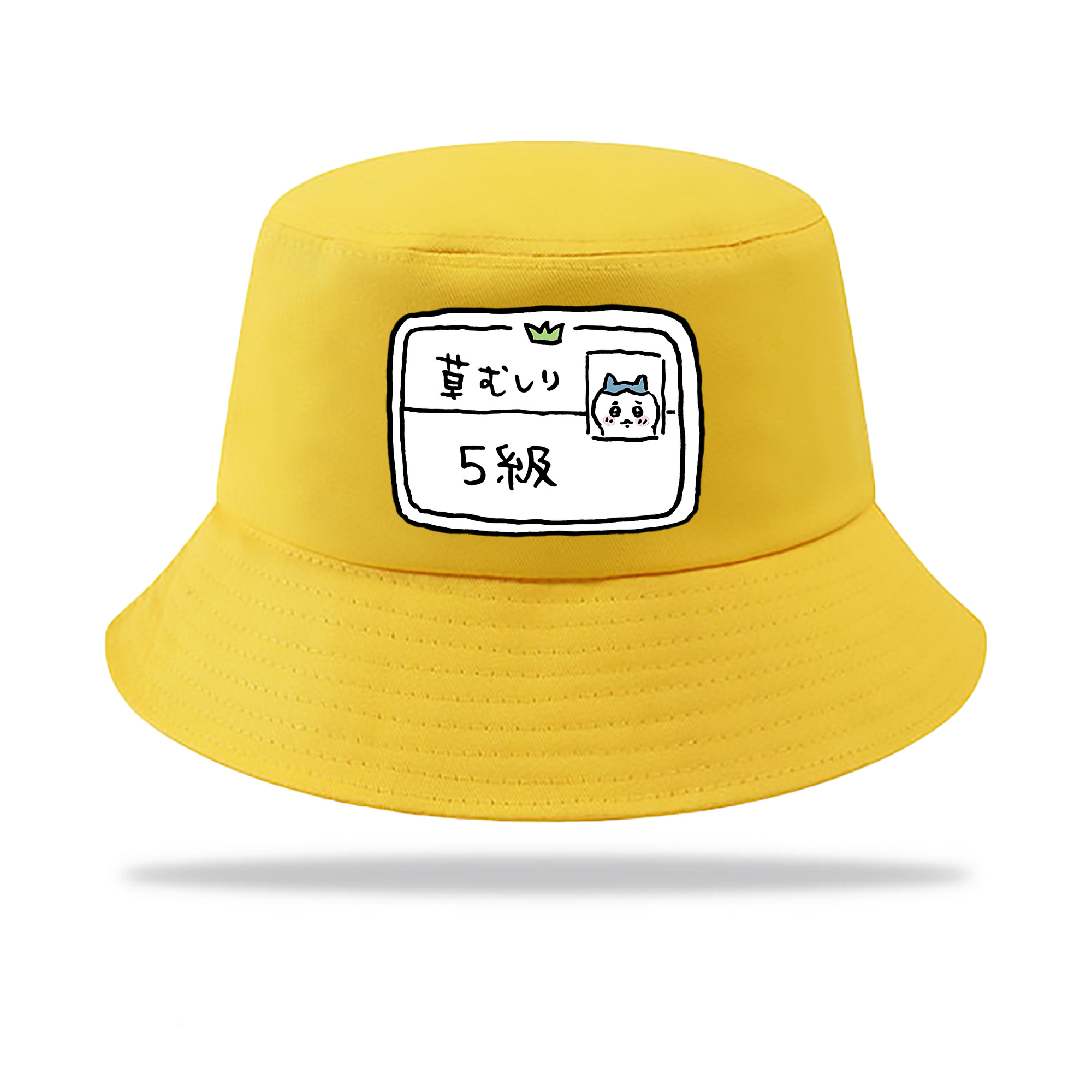 （画像用） ちいかわ ハチワレ Chii-kawa hachiware アウトドア日除けバケットハット
