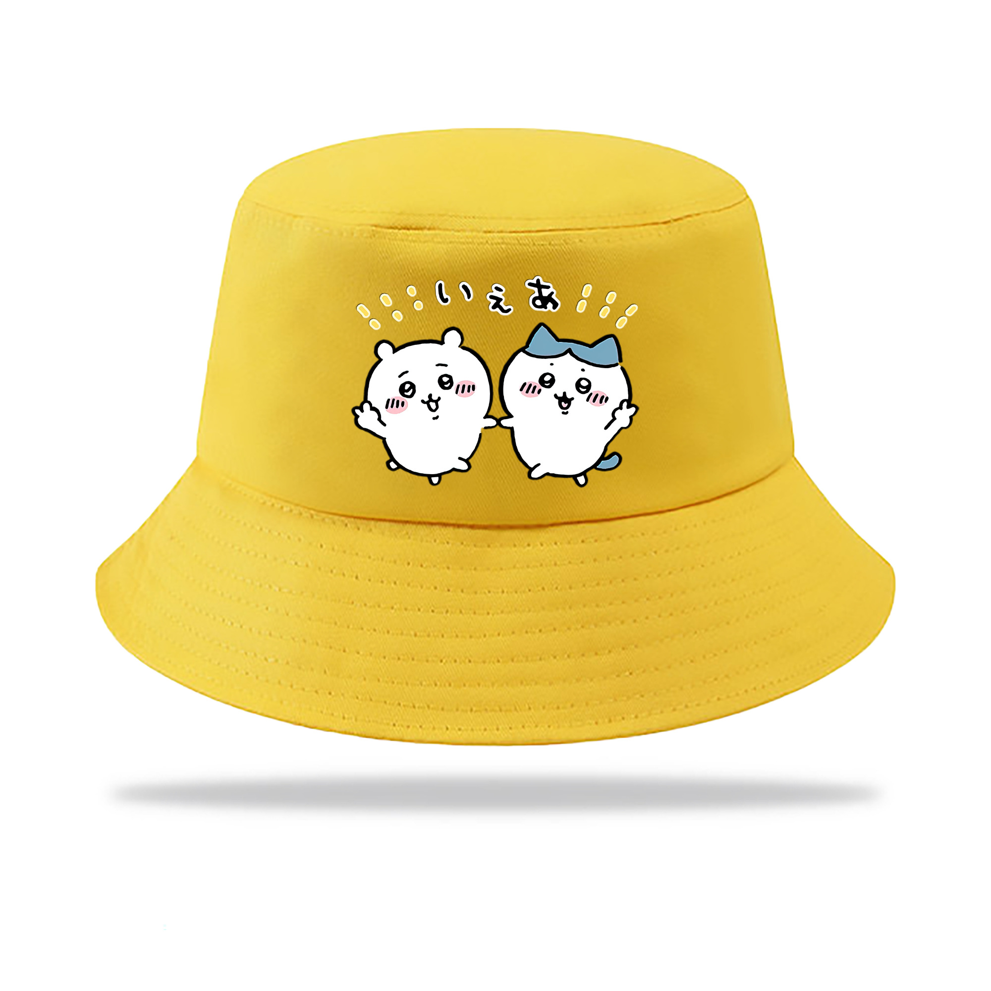 （画像用） ちいかわ ハチワレ Chii-kawa hachiware アウトドア日除けバケットハット
