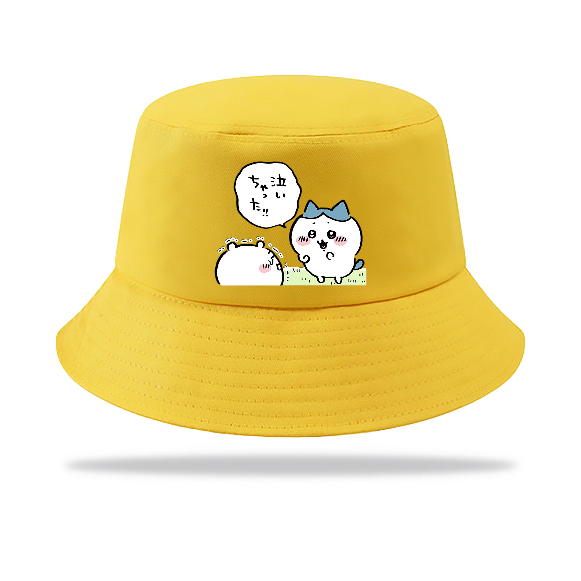 （画像用） ちいかわ ハチワレ Chii-kawa hachiware アウトドア日除けバケットハット